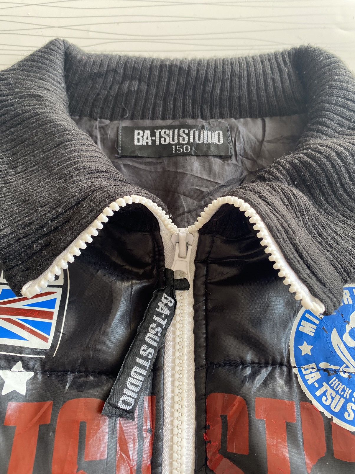 If Six Was Nine × Japanese Brand × Le Grande Bleu (L.G.B.) Batsu Studio Patches Skulls Rockstar Military Hooded Jacket Size US L / EU 52-54 / 3 - 10 Thumbnail