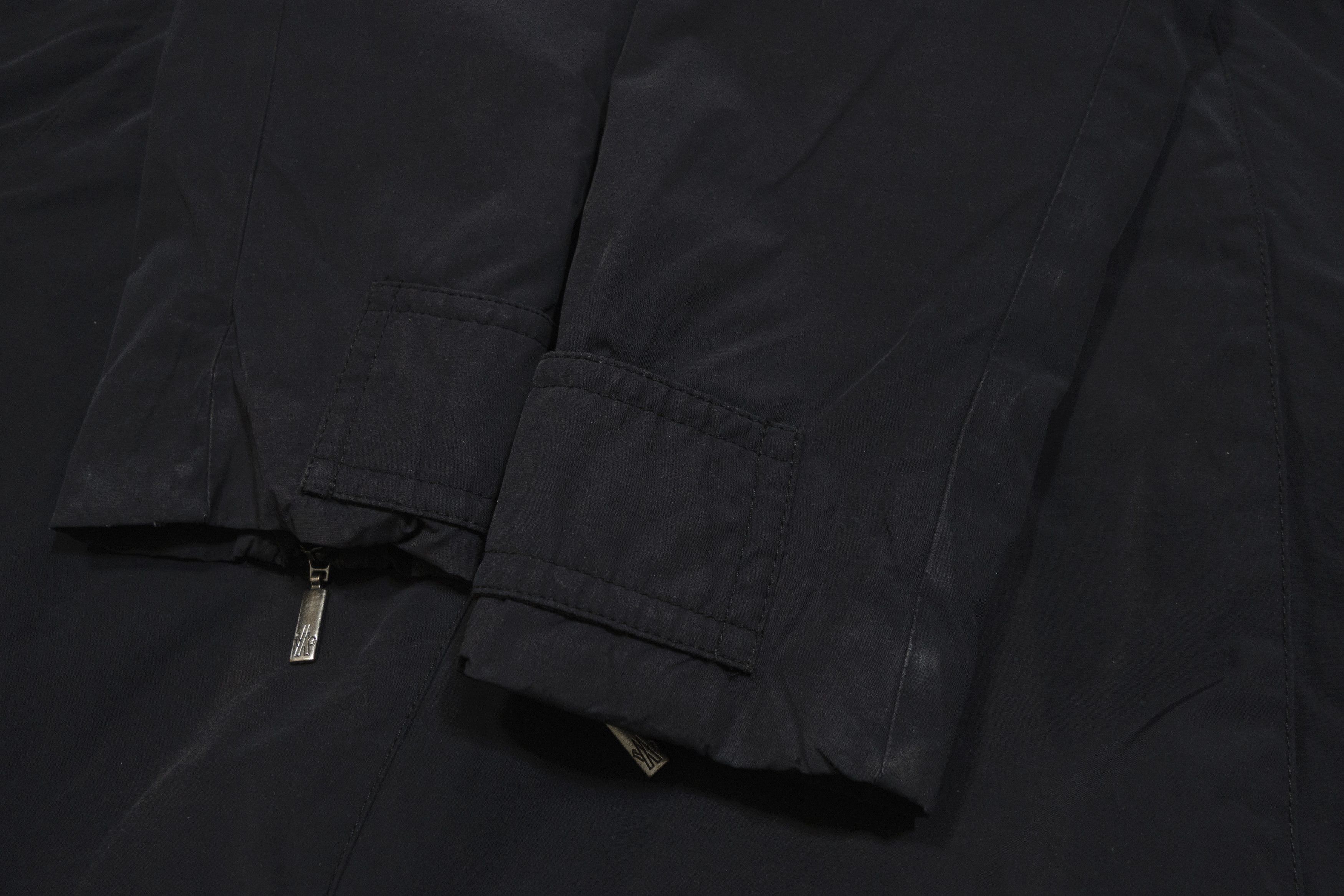 Moncler 00S Nylon Cotton Goose Down Long Jacket Vintage Size M / US 6-8 / IT 42-44 - 10 Thumbnail