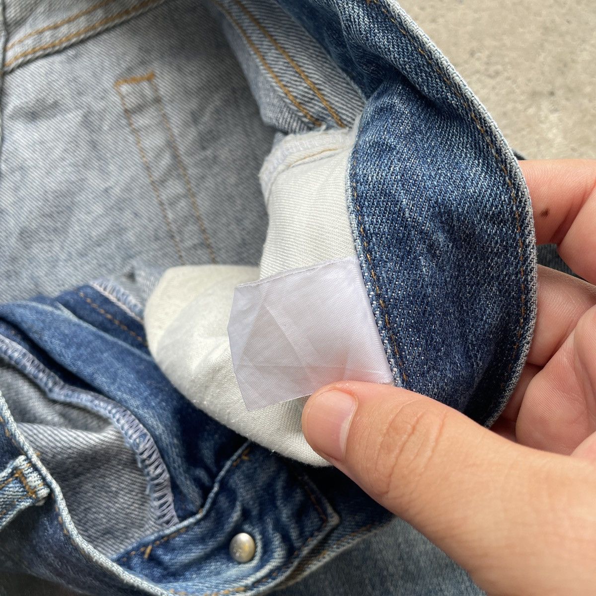 Japanese Brand × Jean W33 Vintage Japanese Distressed Baggy Jean Faded Denim Pants Size US 33 - 7 Thumbnail