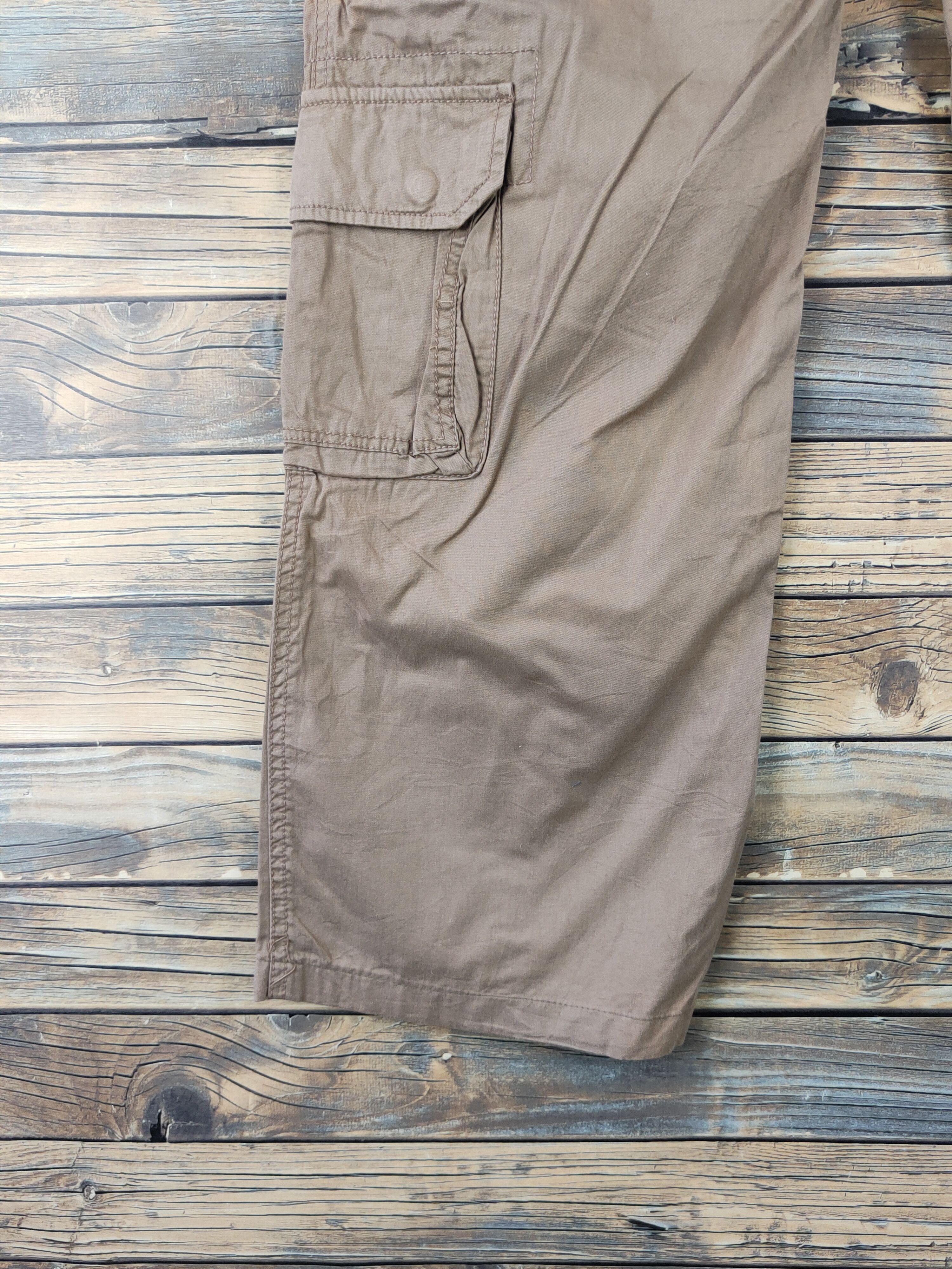 Japanese Brand DLL Litmus Brown Multipocket Tactical Cargo Pants #232 Size US 30 / EU 46 - 10 Thumbnail