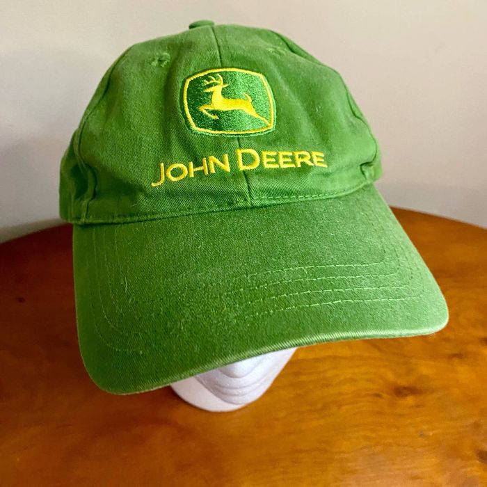 John Deere Cary Francis John Deere Green Baseball Cap Mens One Size ...