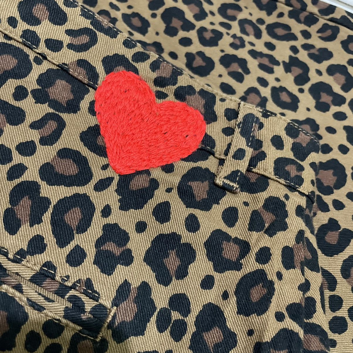 DEPARTMENT5 Departement Five Leopard Camo Pants Size 27" / US 4 / IT 40 - 2 Thumbnail