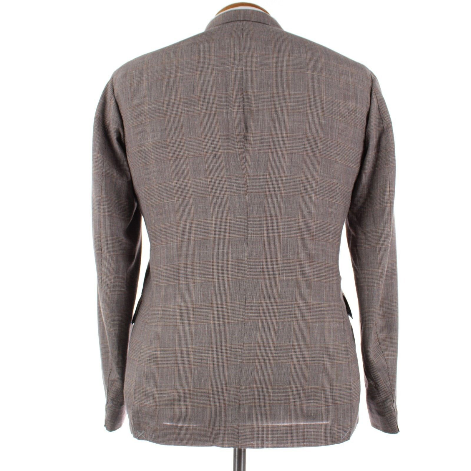 Eleventy Eleventy Suit Size US 40 in Brown Size 40R - 6 Thumbnail