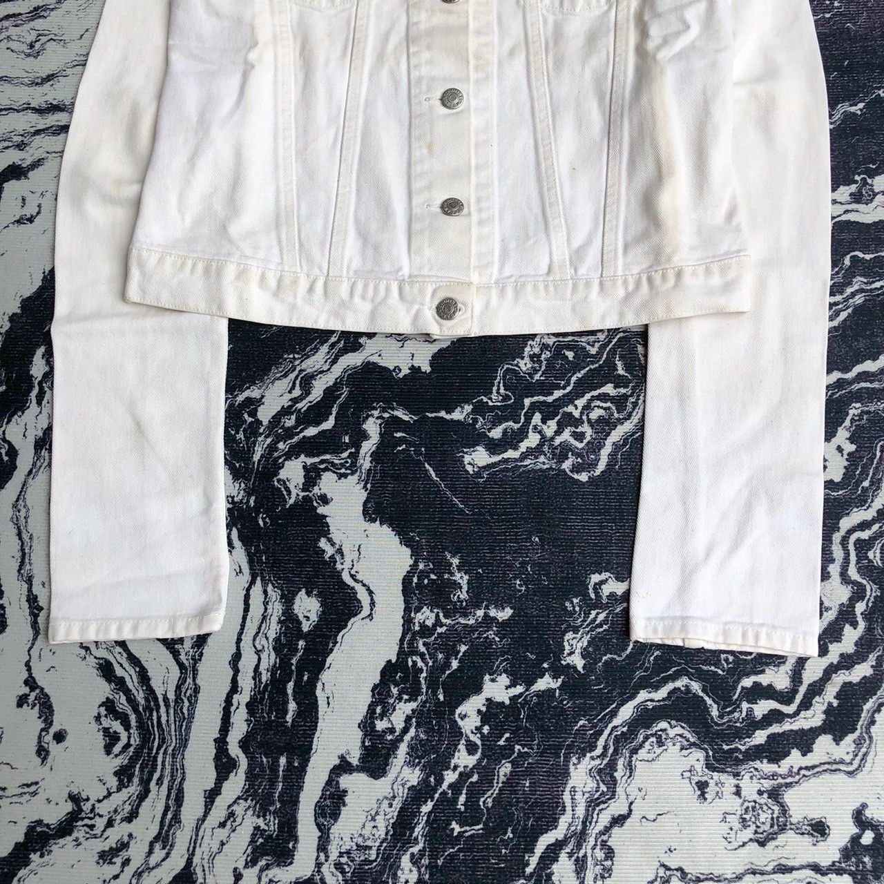 Helmut Lang RARE Helmut Lang 1998 Denim Oversleeve Jackets Size S / US 4 / IT 40 - 3 Thumbnail