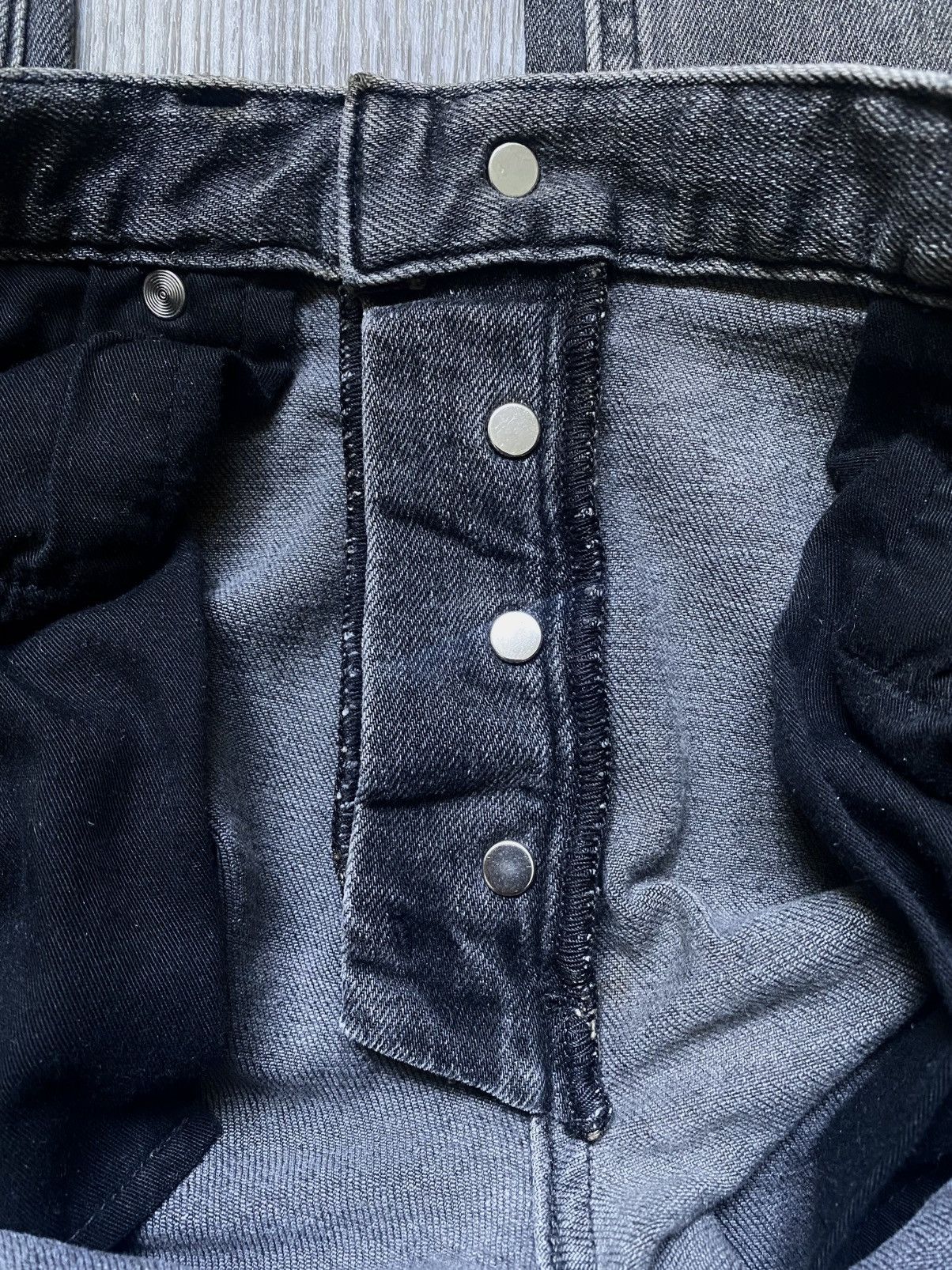 A.P.C. Unisex A.P.C. Petit New Standard Graphite Gray Jeans Denim Size 30" / US 8 / IT 44 - 17 Thumbnail