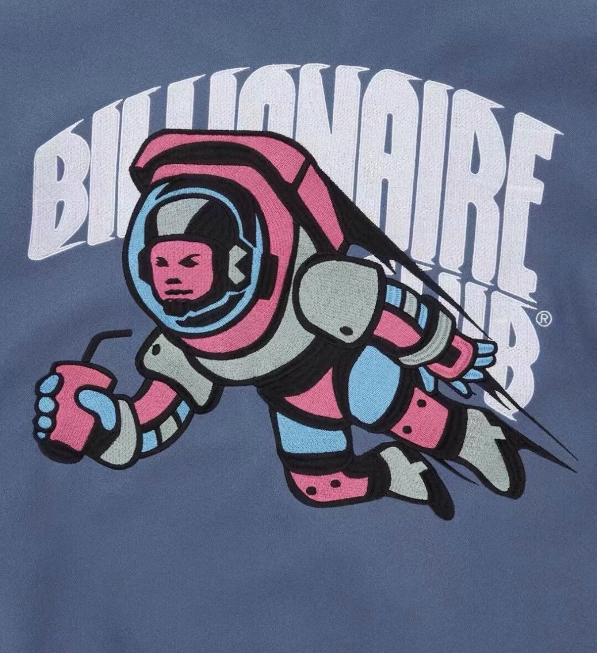 Billionaire Boys Club BBC ICECREAM Blue & White Varsity Jacket Size US XL / EU 56 / 4 - 6 Thumbnail