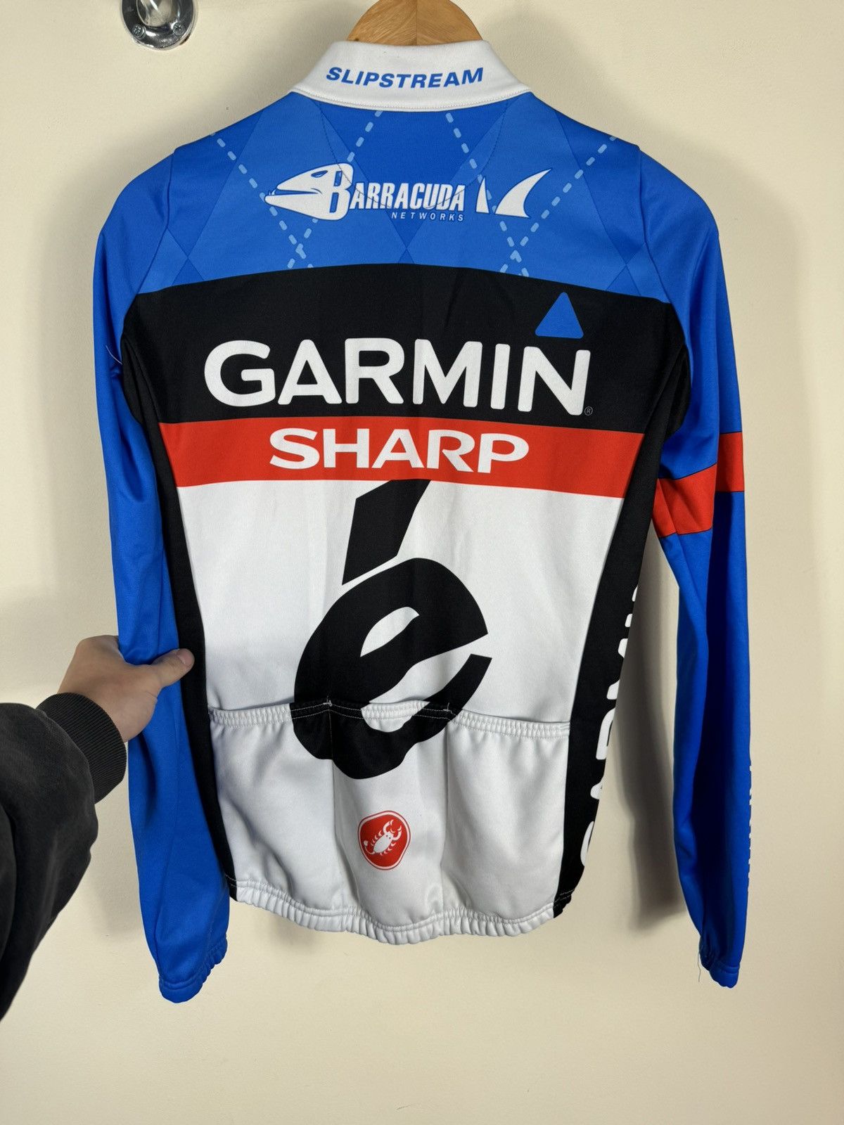 Vintage CASTELLI 🦂 Sharp Garmin Cycling Jersey Size US S / EU 44-46 / 1 - 6 Thumbnail
