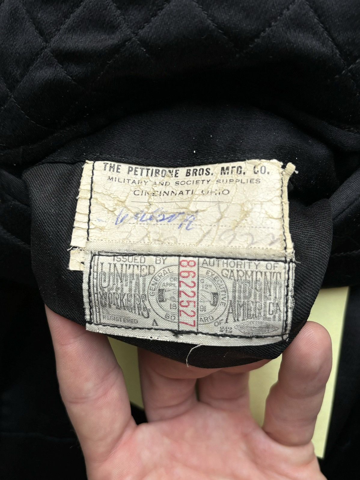 Vintage × Woolrich Woolen Mills 1920s Wool Frock Coat True Vintage Wool Peacoat Robe USA 30s Size US M / EU 48-50 / 2 - 5 Thumbnail