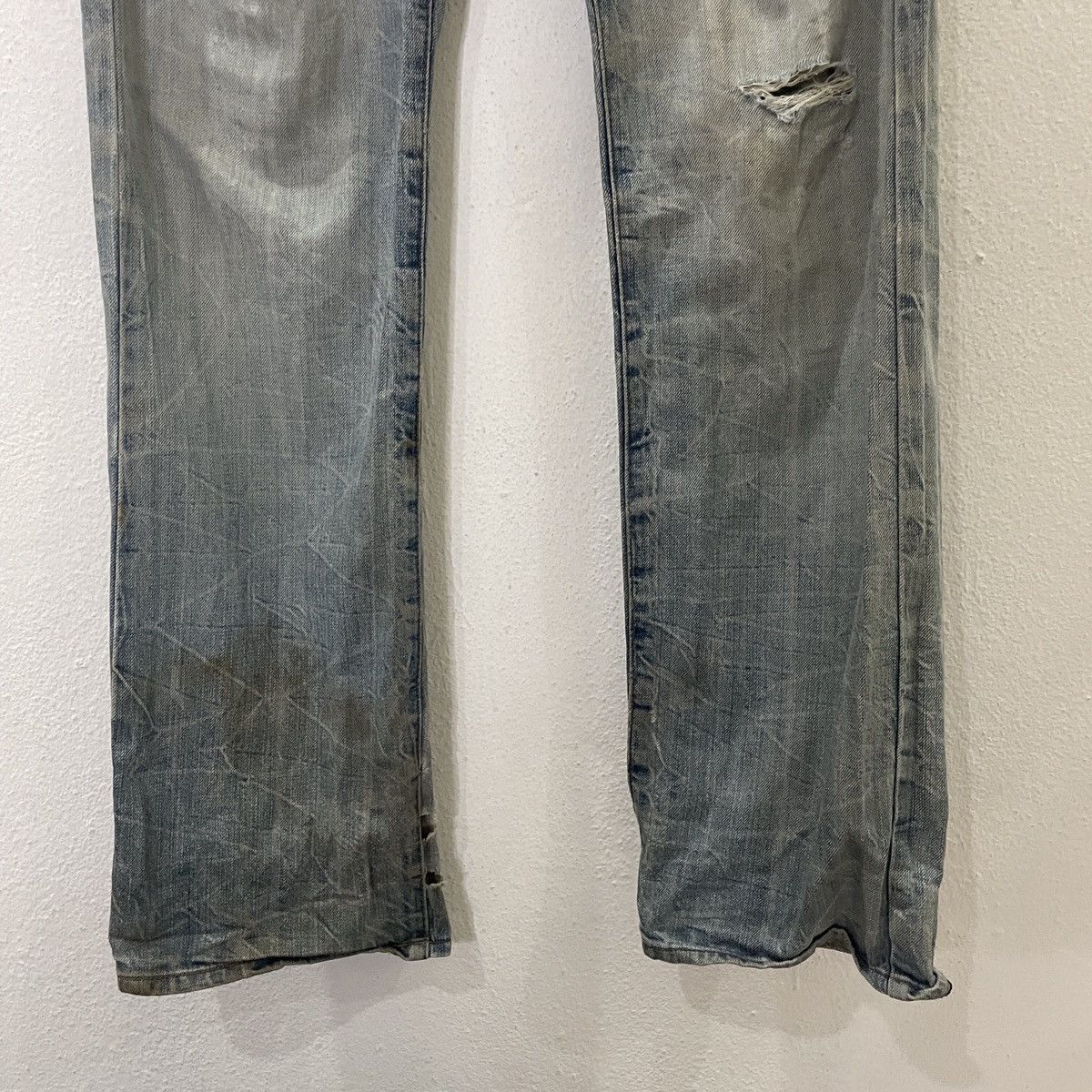 20471120 Vintage Jack Serika Distressed Denim Jeans Size US 30 / EU 46 - 4 Thumbnail