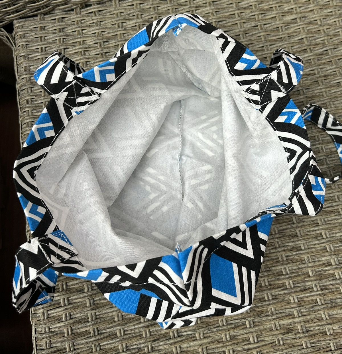 Paco Rabanne Geometric Print Tote Bag