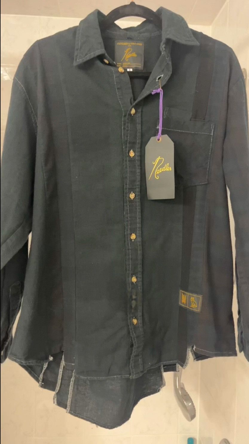 20-60代 人気ファッションブランド Octobers × Needles Very flannel rebuild Needles X Ovo Own トップス