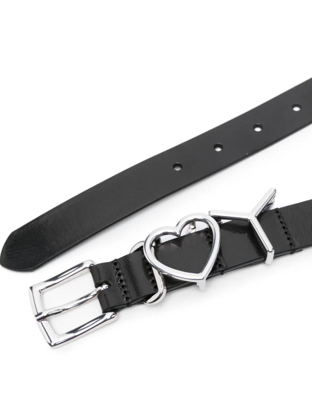 Y/Project o1s22i1n0924 Size: 70 / Y Heart Belt in Black Size ONE SIZE - 2 Thumbnail