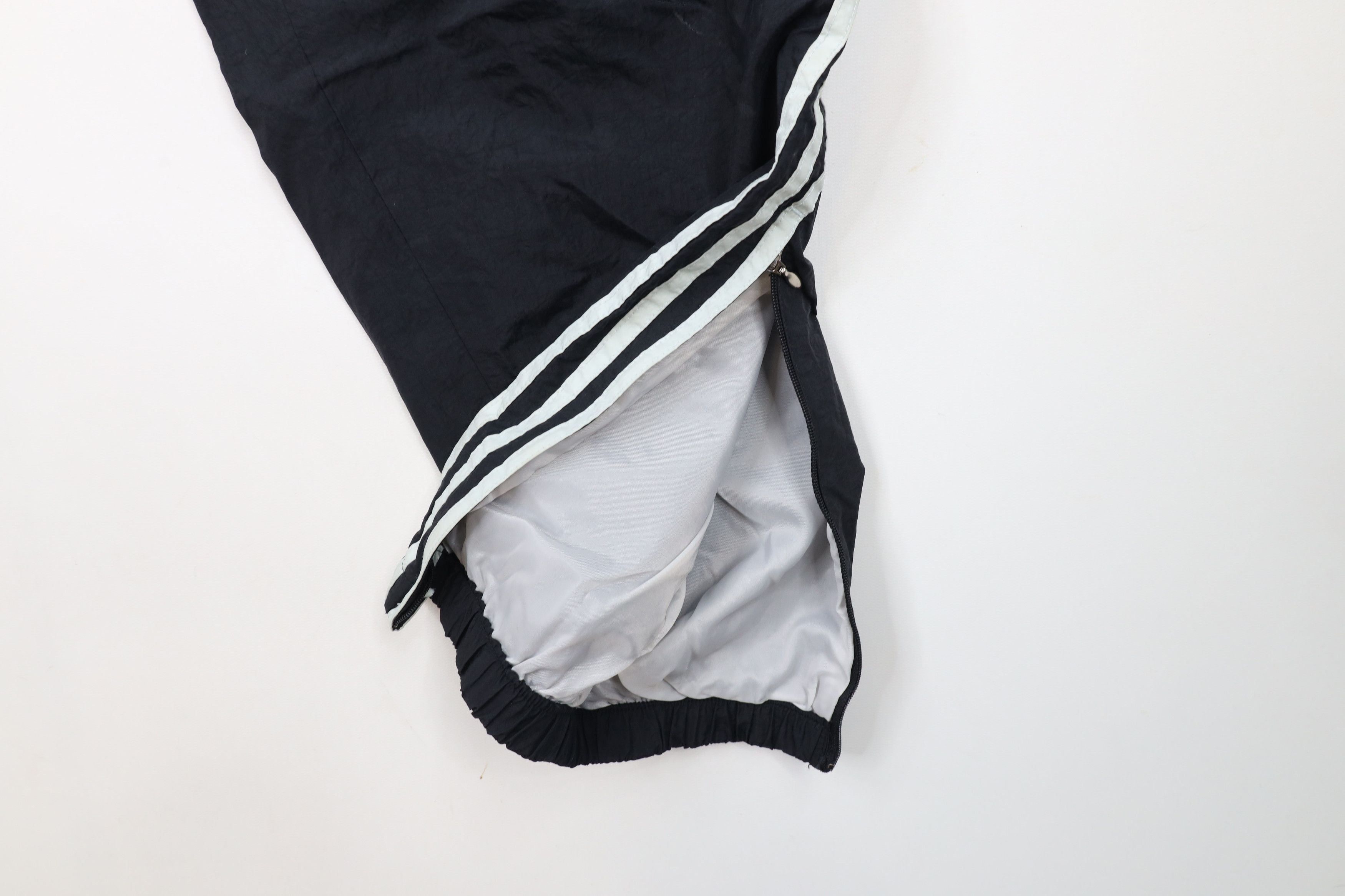 Adidas × Vintage Vintage 90s Adidas Striped Lined Windbreaker Joggers Pants Size 28" / US 6 / IT 42 - 5 Thumbnail