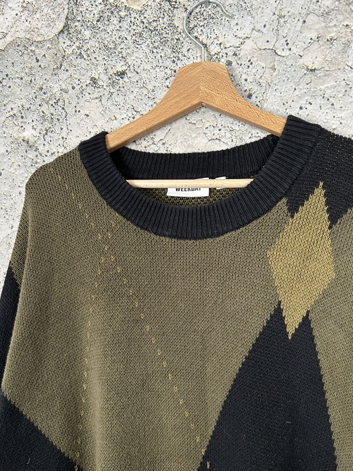 Other Weekday Boxy Sweater Patchwork Y2K Retro Skateboards Size US M / EU 48-50 / 2 - 3 Thumbnail