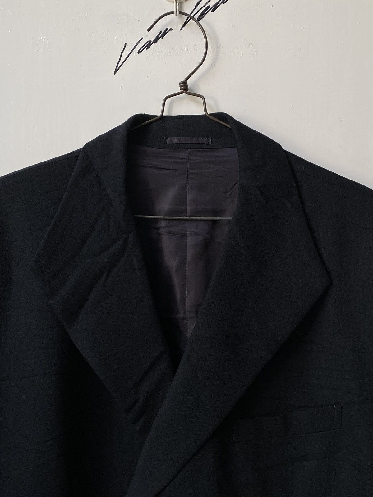 Tete Homme TETE HOMME Black Suit Size 54L - 13 Thumbnail