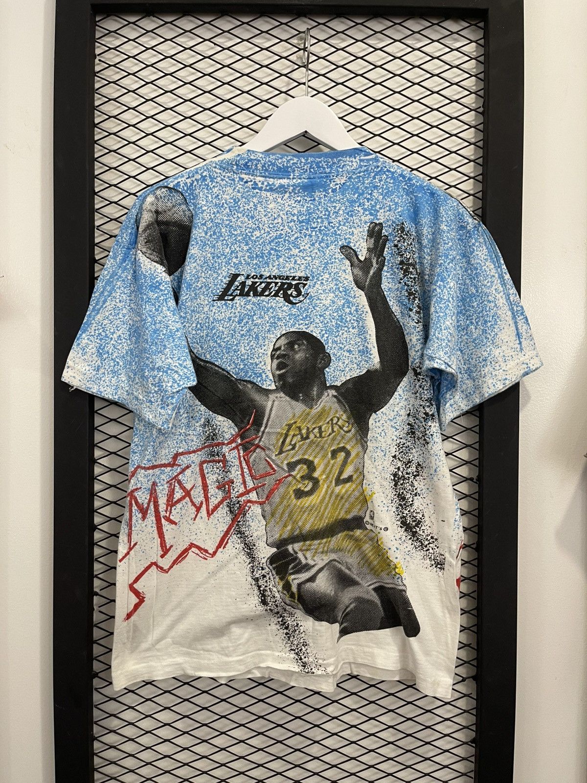 NBA VTG 90s Magic Johnson Lakers Size US XS / EU 42 / 0 - 2 Thumbnail