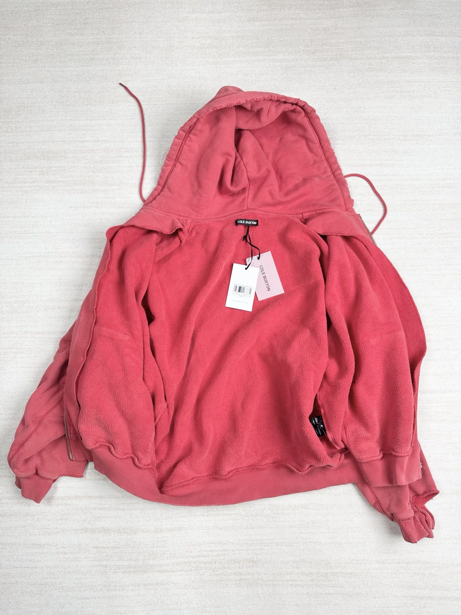 Cole Buxton SUN FADE POCKET ZIPPED HOODIE Size US L / EU 52-54 / 3 - 6 Thumbnail