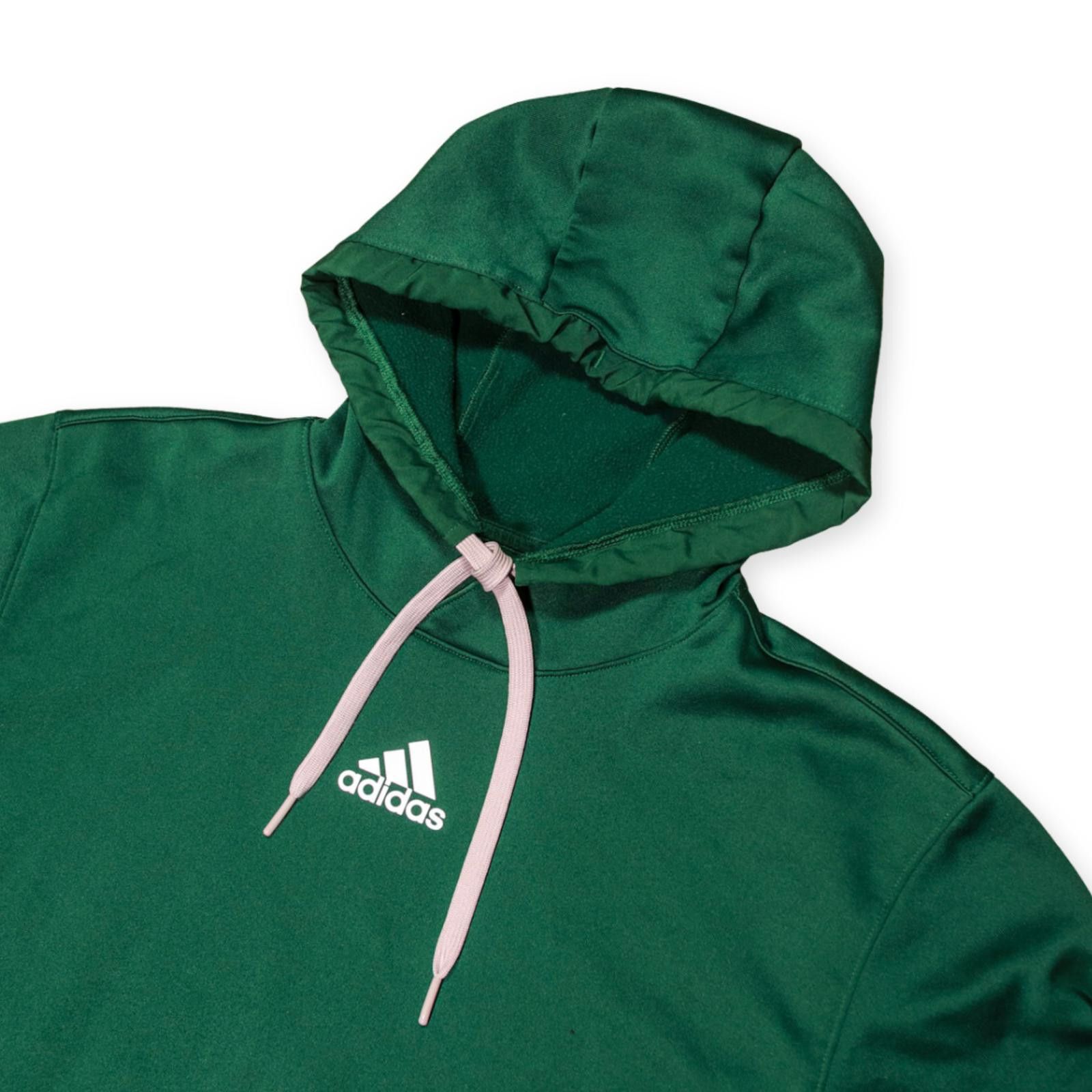 Adidas Adidas Green Hoodie Small Pullover w/ Gray Trim Size US S / EU 44-46 / 1 - 2 Thumbnail