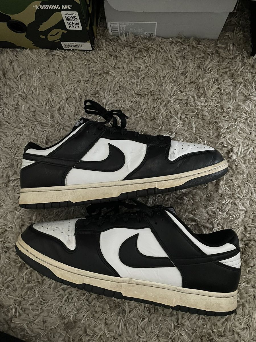 Nike Nike Dunk Low Panda Size US 12 / EU 45 - 2 Thumbnail