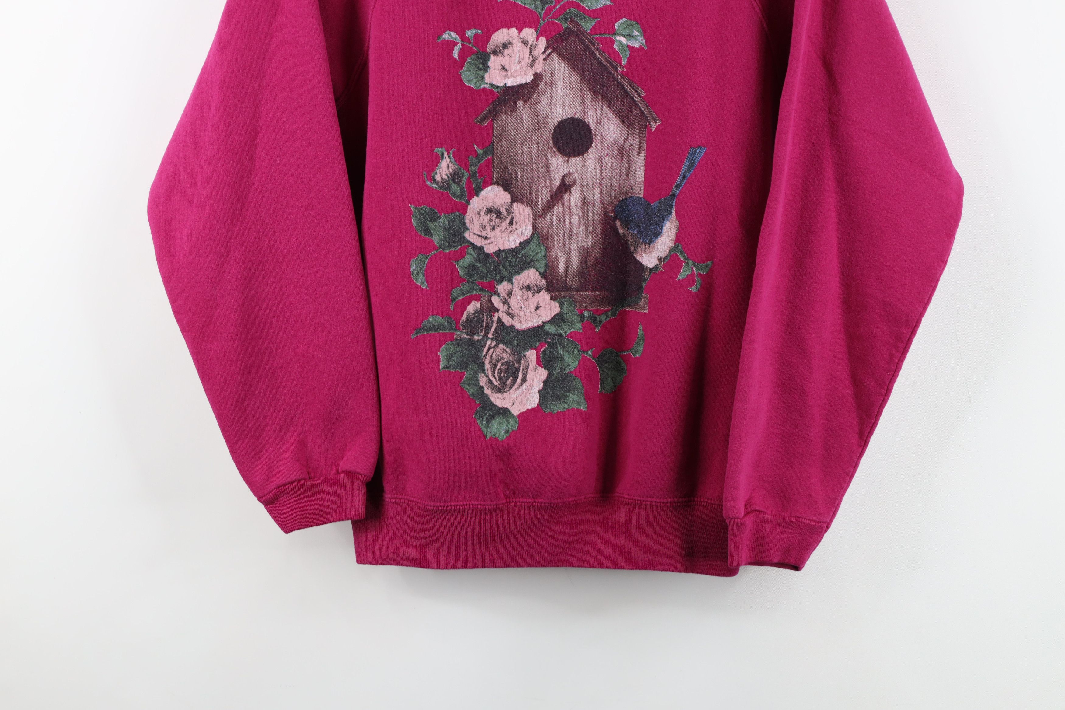 Vintage Vintage 90s Streetwear Nature Bird Crewneck Sweatshirt Size S / US 4 / IT 40 - 3 Thumbnail