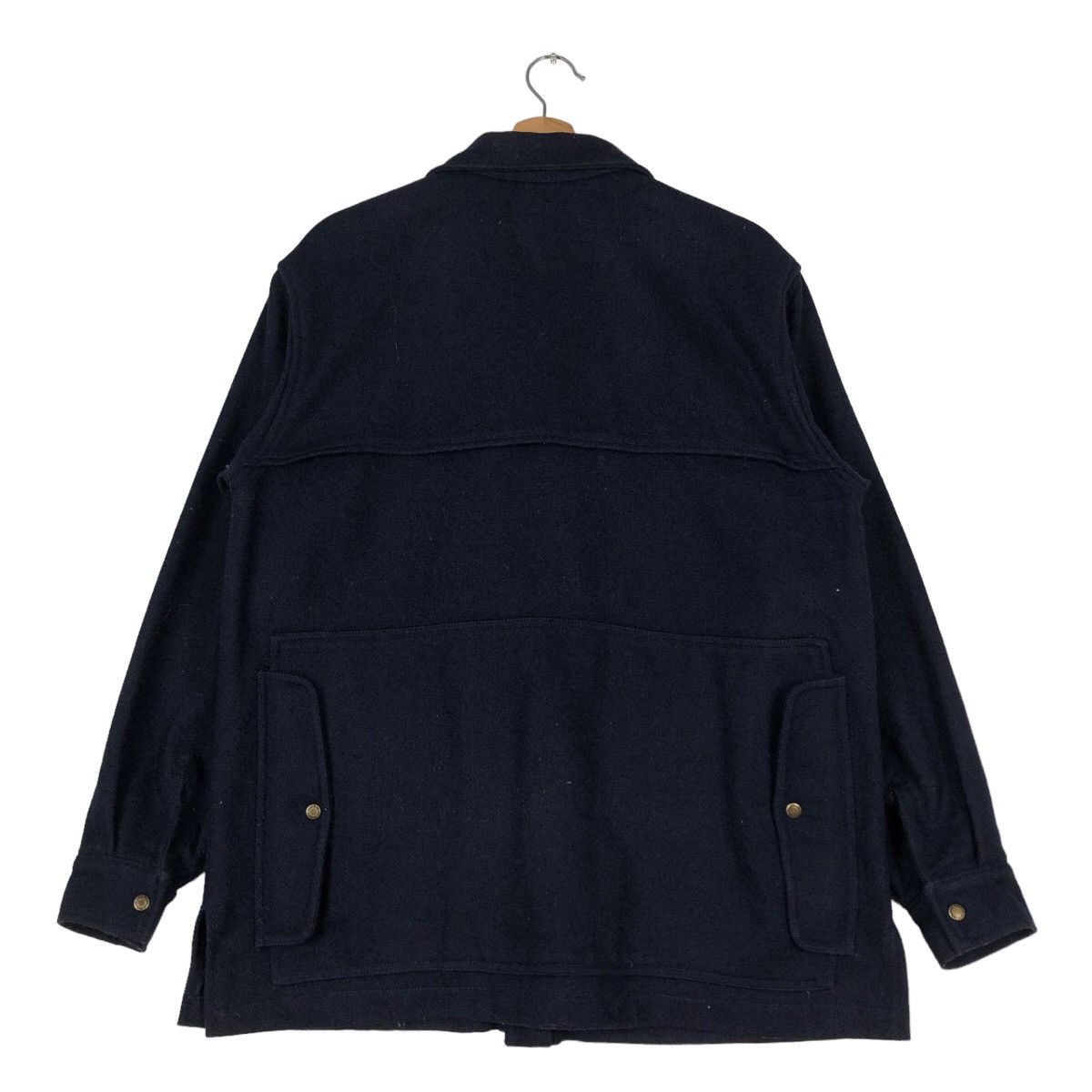 Japanese Brand 🔥Vintage Wool Work Biker Jacket Japan Made Issey Miyake Size US M / EU 48-50 / 2 - 8 Thumbnail