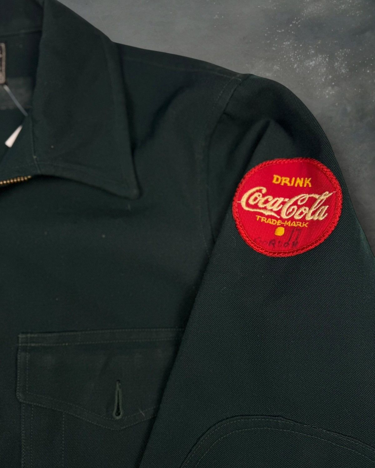 Coca Cola ‘50s Coca-Cola Talon Zip Delivery Driver Jacket Sz. L Size US XL / EU 56 / 4 - 3 Thumbnail