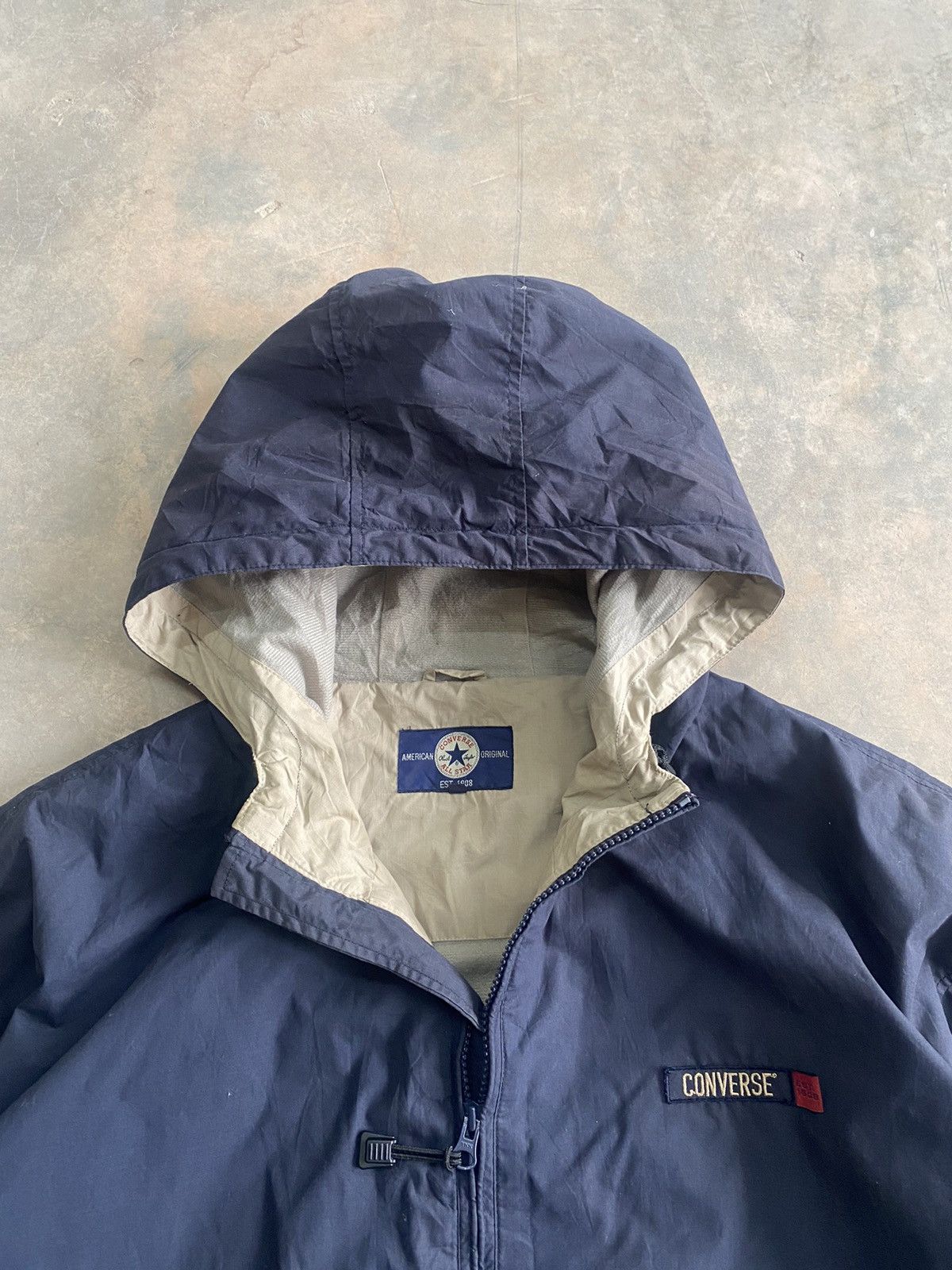 Japanese Brand × Vintage VINTAGE CONVERSE PARKA JACKET 90s Size US XXL / EU 58 / 5 - 5 Thumbnail
