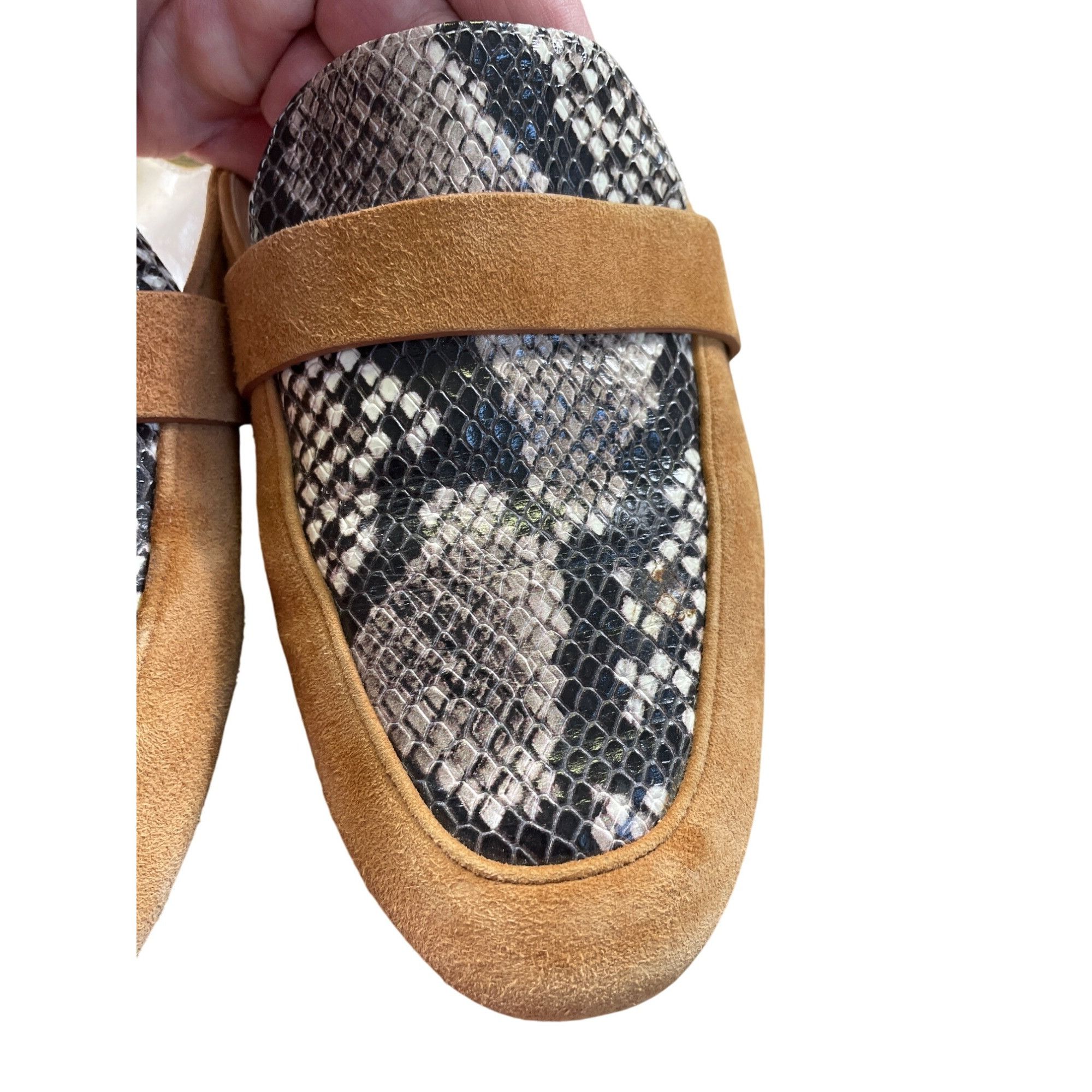 Cole Haan Cole Haan Womens Brown Leather Snake Print sandals Size 8B S Size US 8 / IT 38 - 6 Thumbnail
