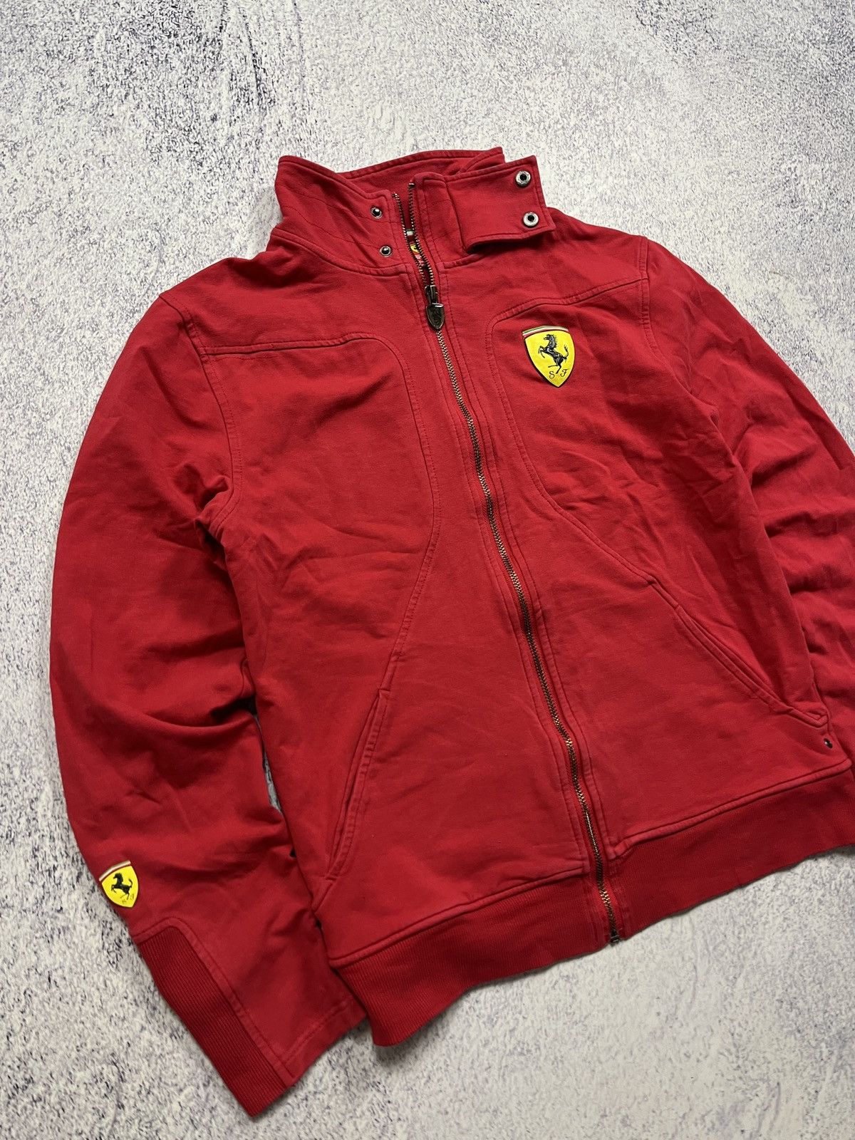 Ferrari × Vintage Vintage Ferrari Racing Jacket Track Marlboro F1 Schumacher Size M / US 6-8 / IT 42-44 - 3 Thumbnail