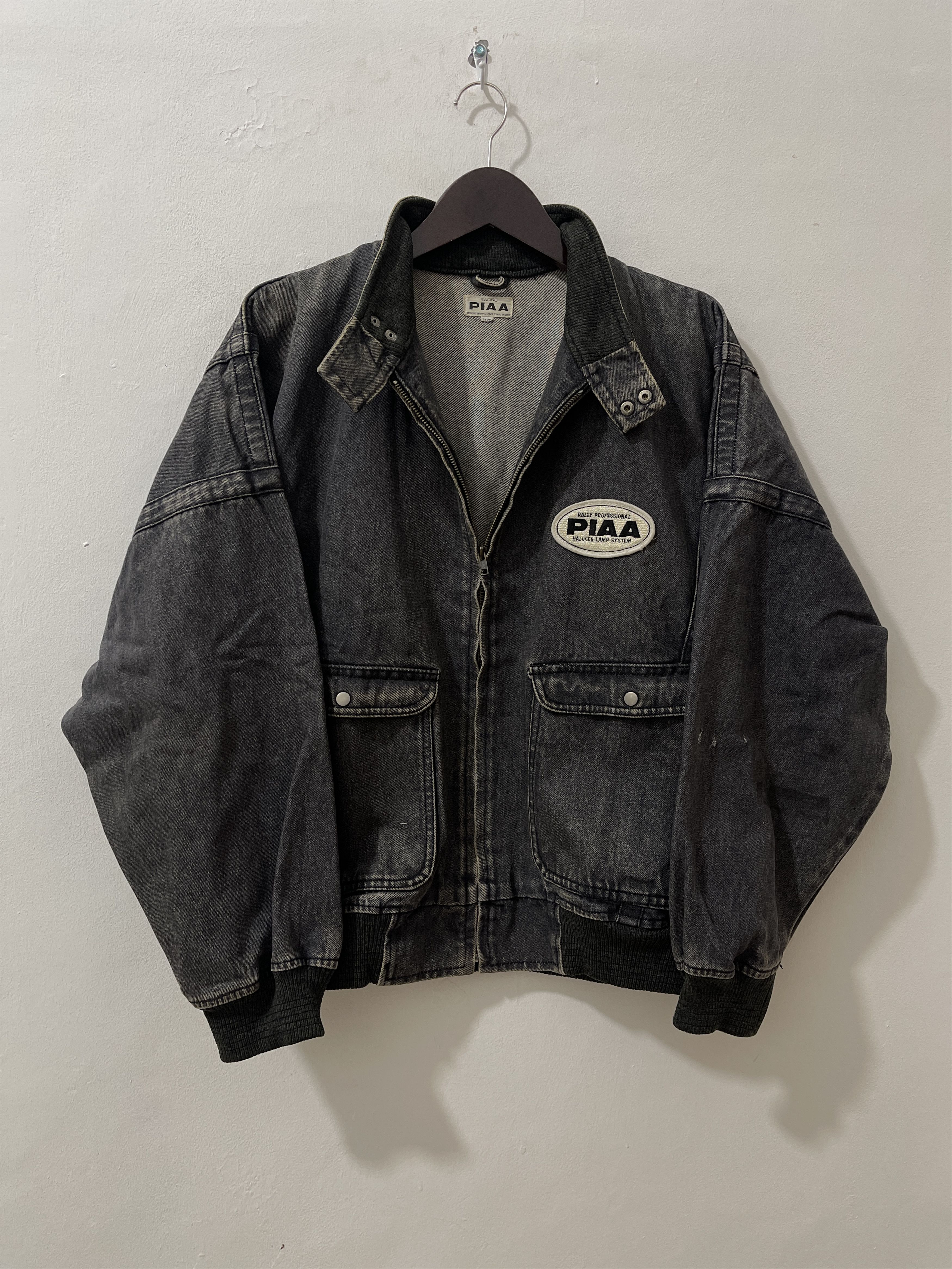 Other Vintage Racing PIAA Japan Archive Faded Washed Jacket Size US XL / EU 56 / 4 - 5 Thumbnail