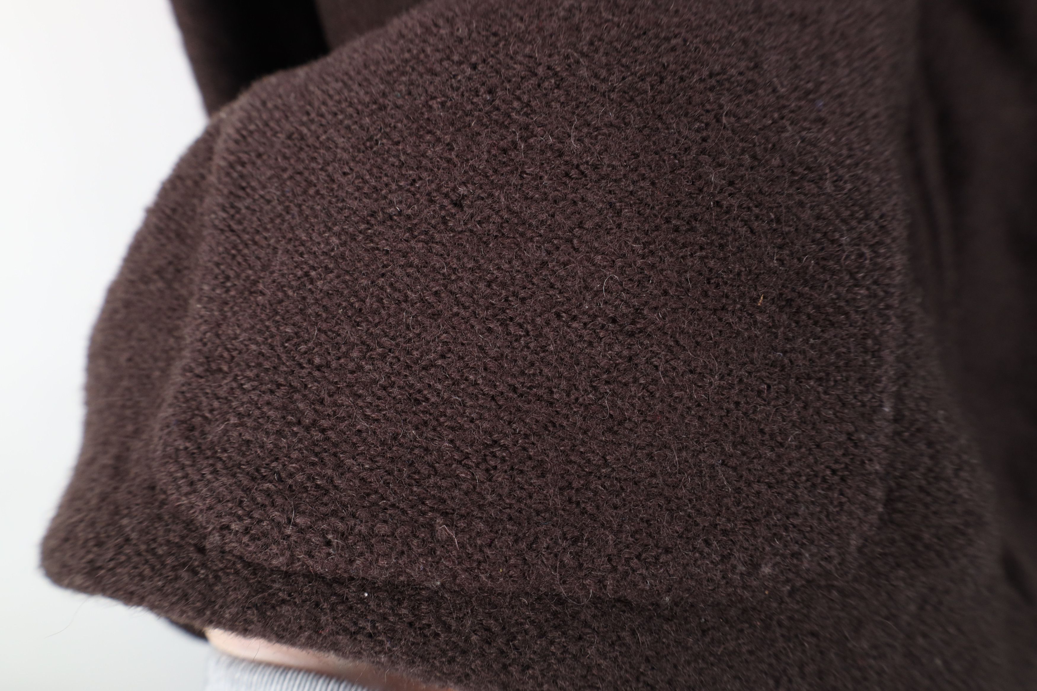 Vintage Vintage 90s Streetwear Knit Full Zip Sweater Jacket Brown Size XL / US 12-14 / IT 48-50 - 4 Thumbnail