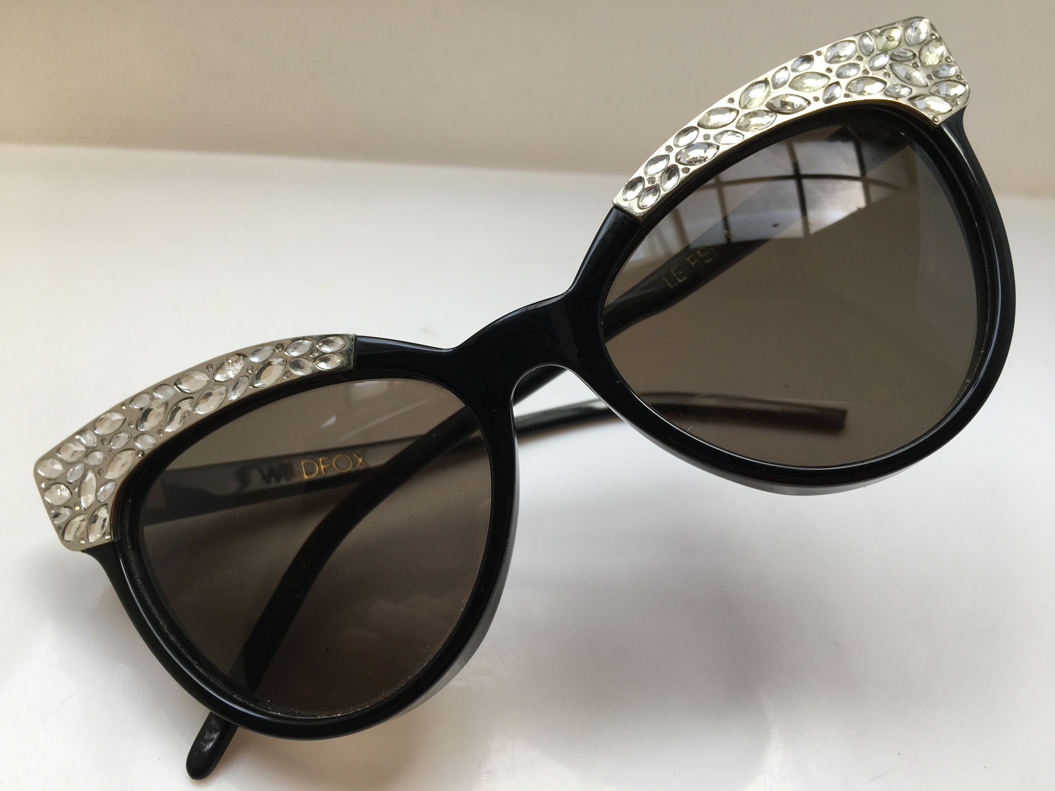 Wildfox Wildfox LE FEMME 2 Black Cateye Sunglasses Frame Size ONE SIZE - 5 Thumbnail