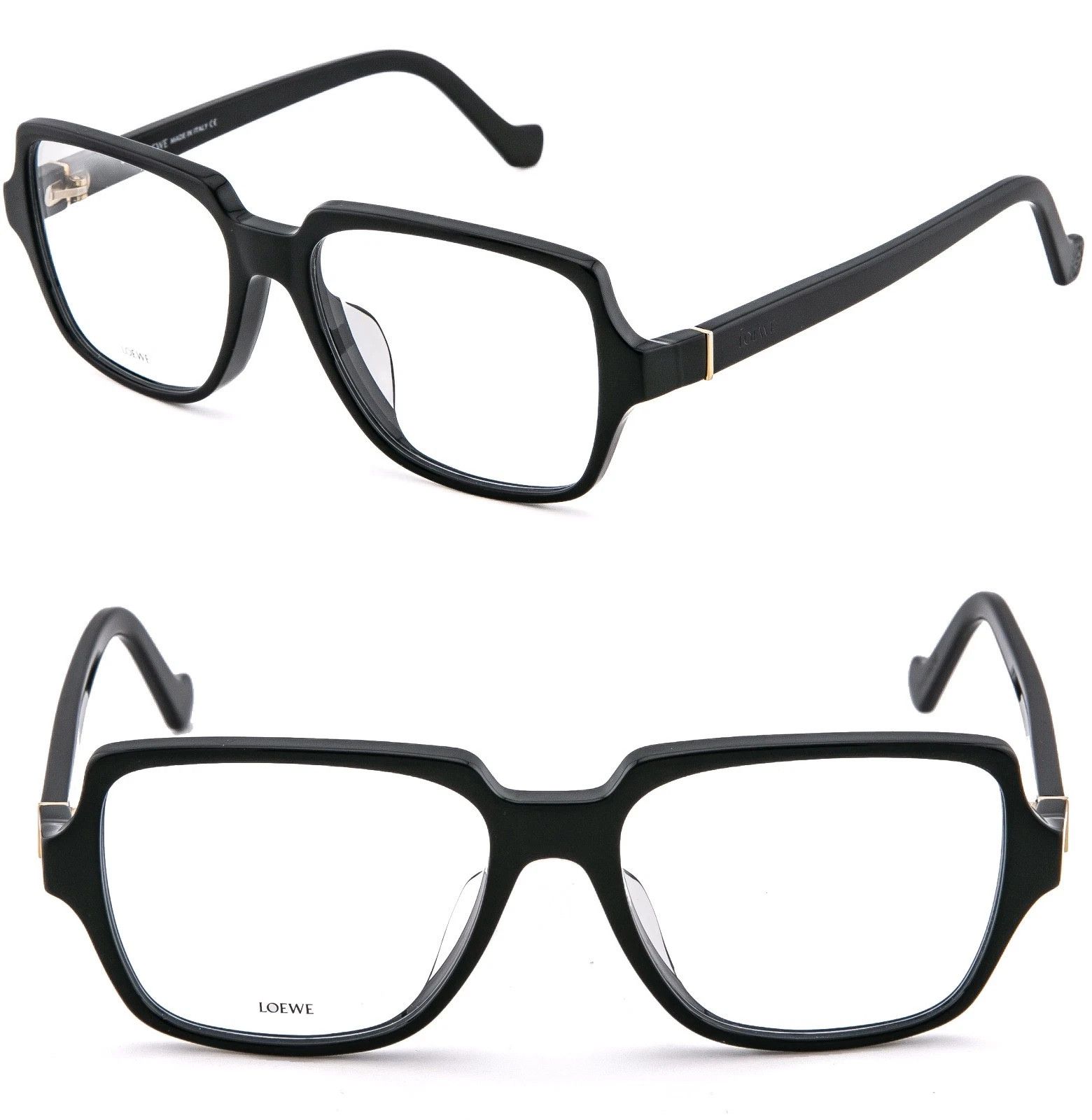 Loewe LOEWE Geometric LW50024U 50024 Optical Frame Eyeglasses 001 Size ONE SIZE - 1 Thumbnail