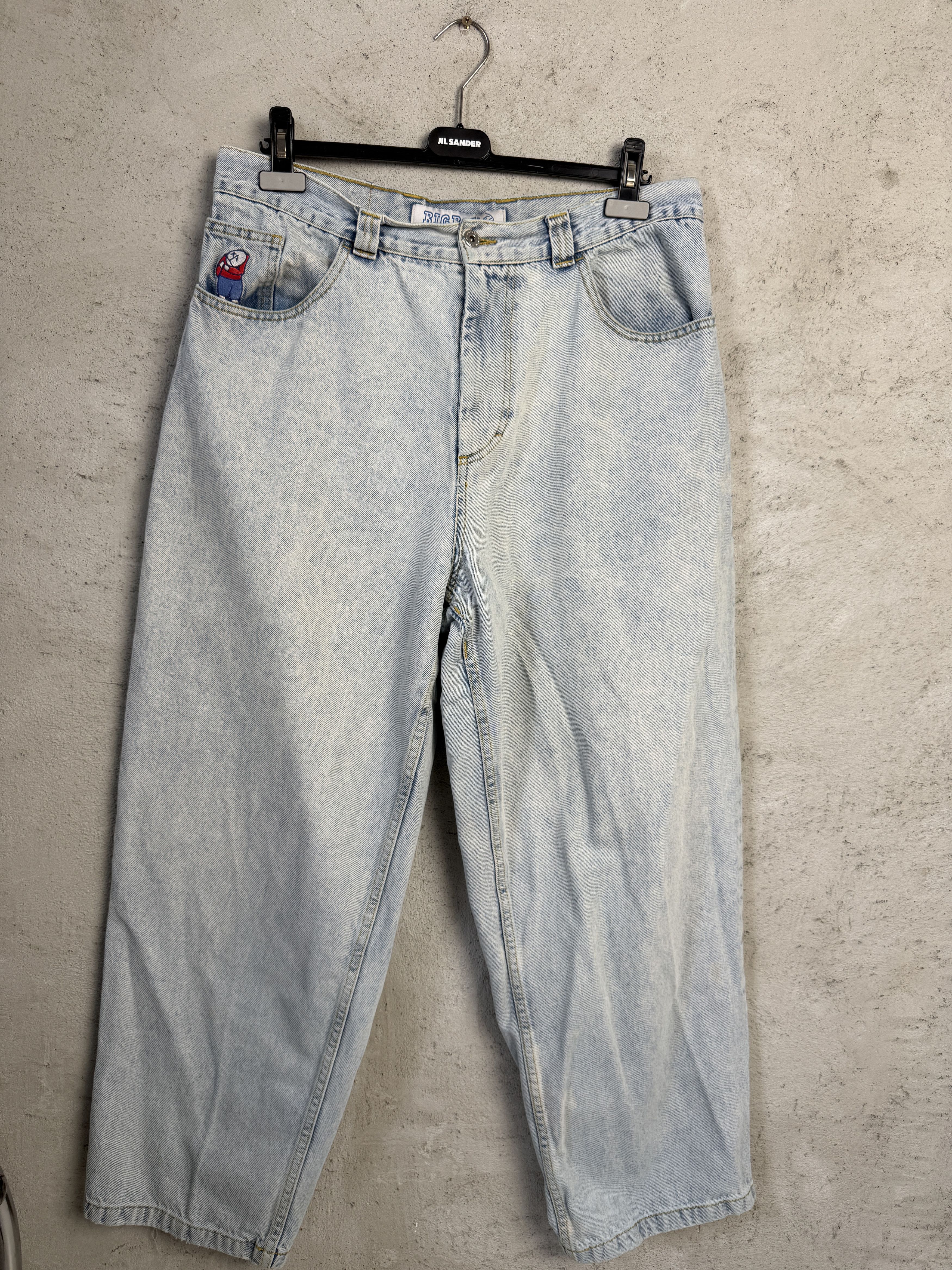 Polar Skate Co. Polar Big Boy denim jeans pants baggy skate rap Size US 34 / EU 50 - 1 Thumbnail