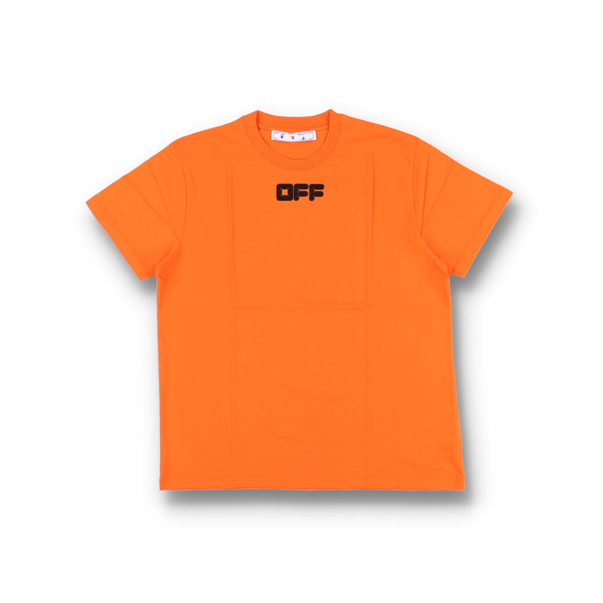 Off-White Orange Rubber Arrow Font Logo Oversized T-Shirt Size US XS / EU 42 / 0 - 1 Thumbnail