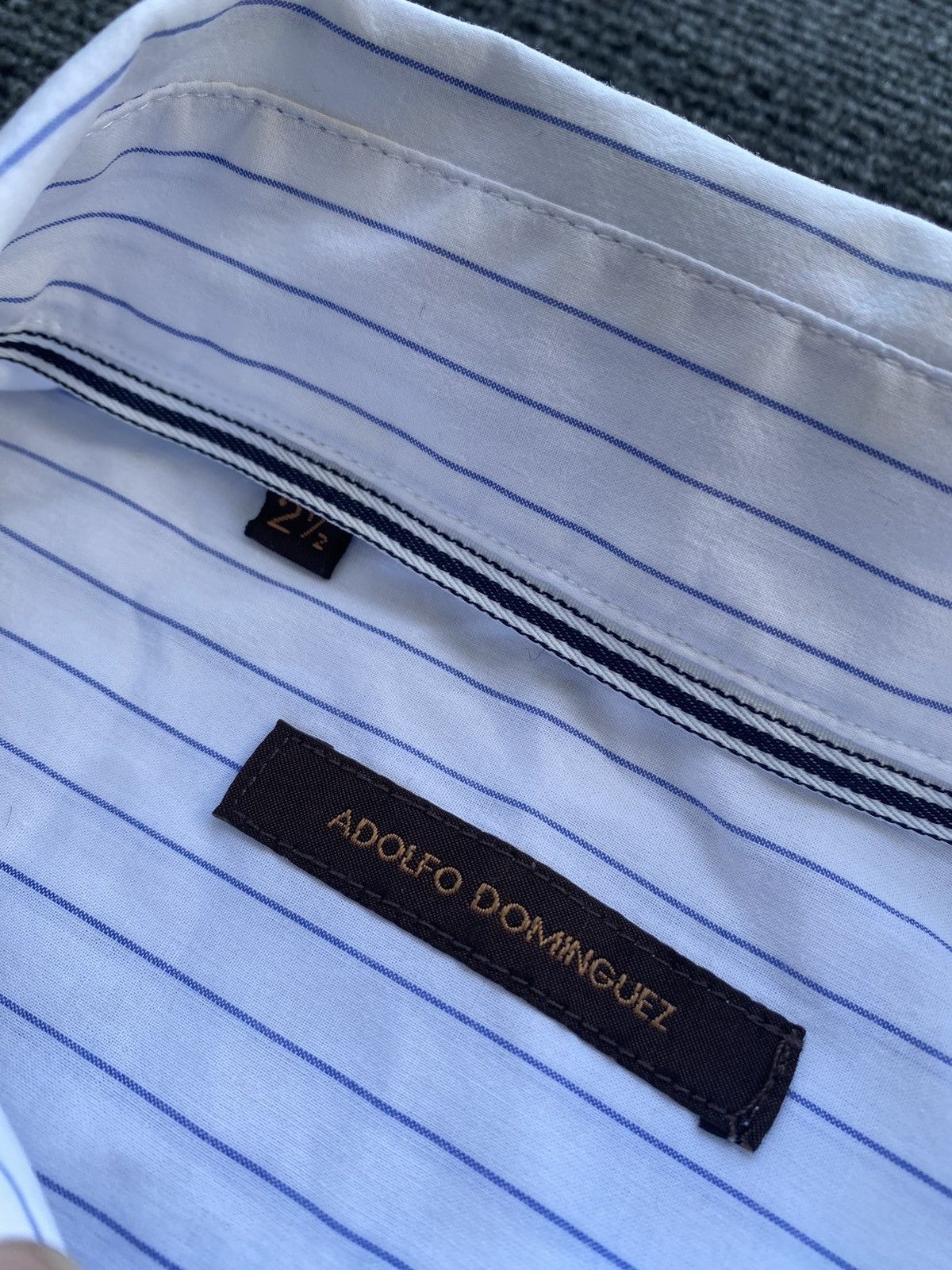 Adolfo Dominguez 🔥Adolfo Dominguez Button Up shirt M size mens designer Size US M / EU 48-50 / 2 - 3 Thumbnail