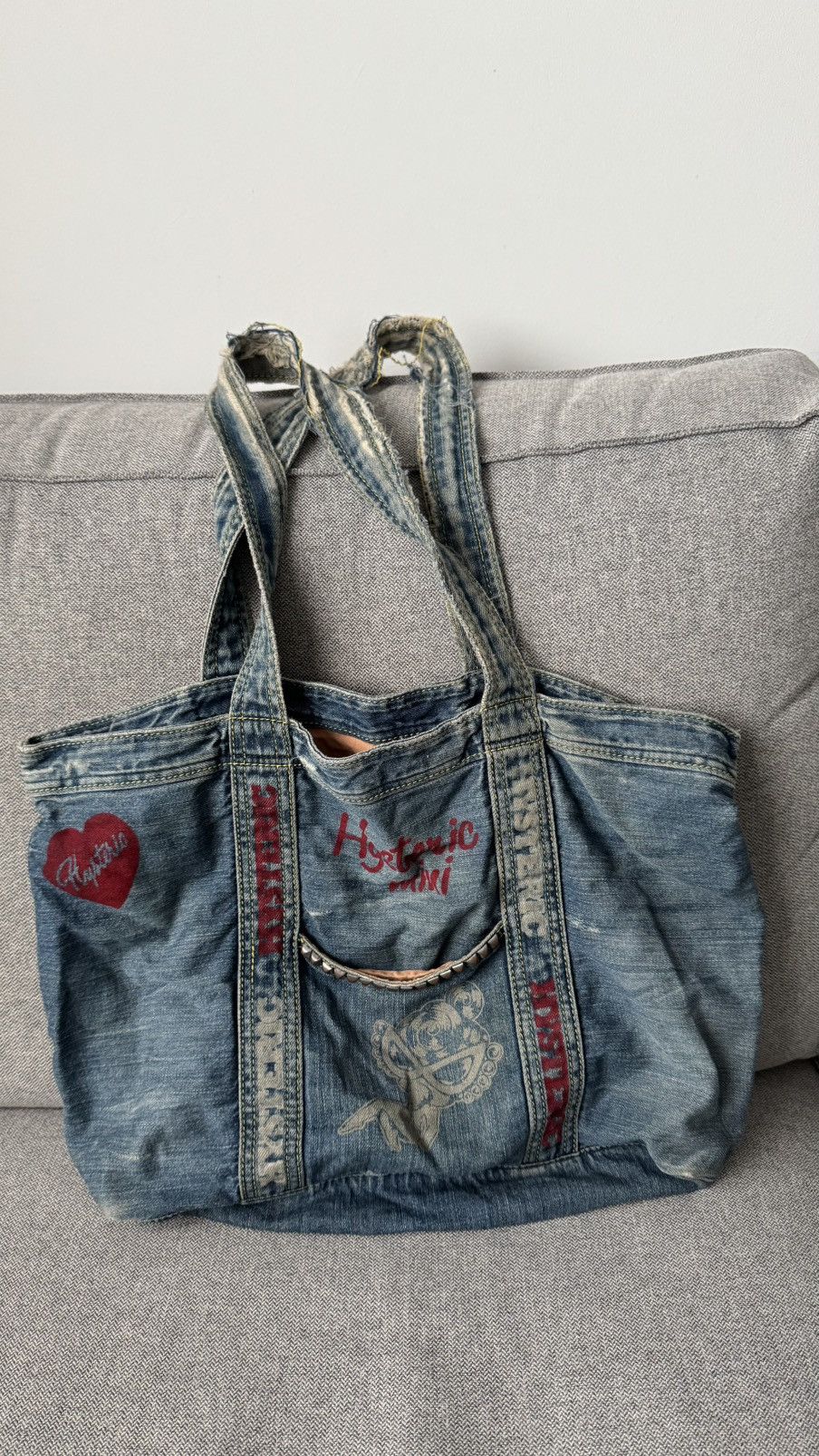 Hysteric Glamour Hysteric Glamour Denim Tote Bag Size ONE SIZE - 3 Thumbnail