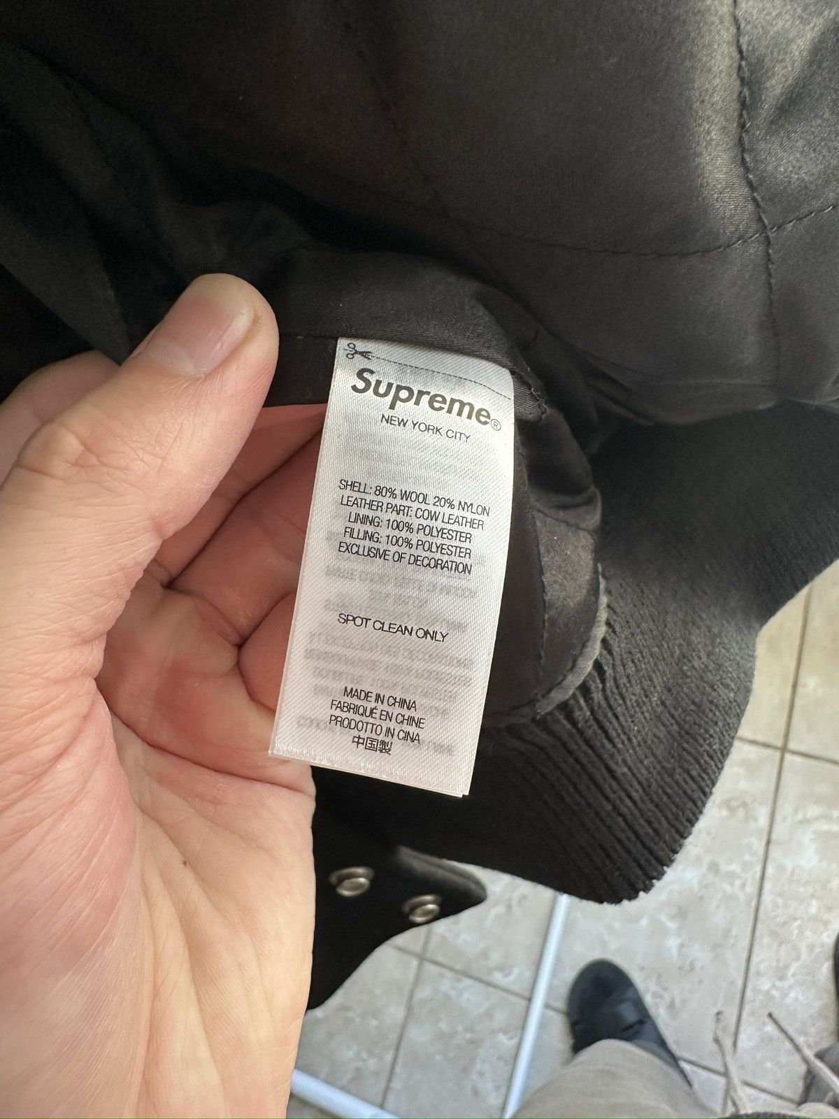 Supreme Drill Team Varsity Jacket Black Size US M / EU 48-50 / 2 - 11 Thumbnail