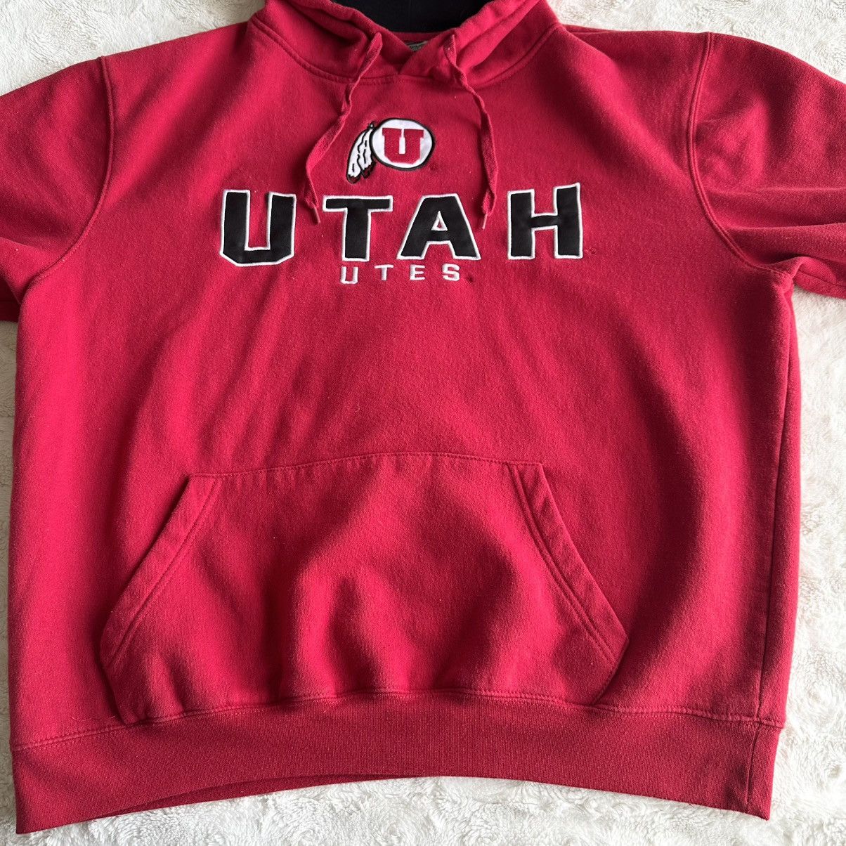 Other Vintage University of Utah Hoodie Sweatshirt Men XL Red Utes Size US XL / EU 56 / 4 - 4 Thumbnail