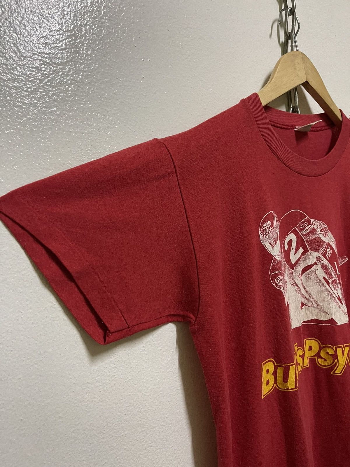 Vintage Vintage Buzz's Psycle T Shirt Motor Racing Size US M / EU 48-50 / 2 - 2 Thumbnail