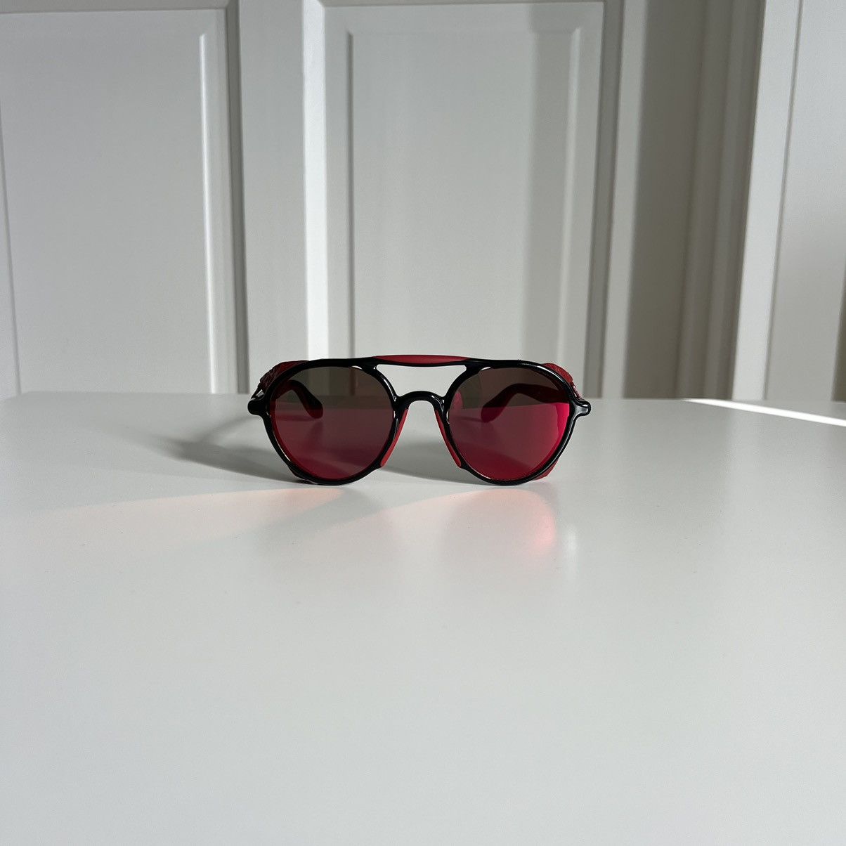 Givenchy Givenchy Leather Sunglasses Size ONE SIZE - 3 Thumbnail