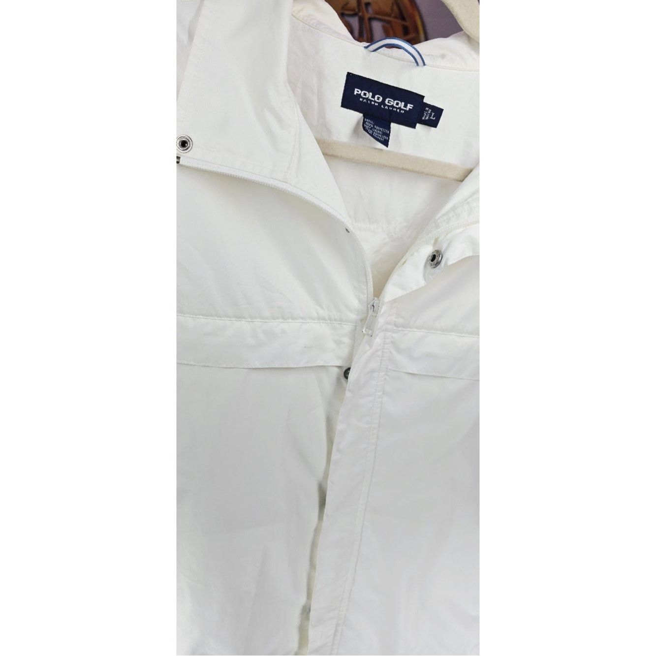 Ralph Lauren Polo Golf Ralph Lauren White Packable Convertible Jacket L Size US L / EU 52-54 / 3 - 4 Thumbnail