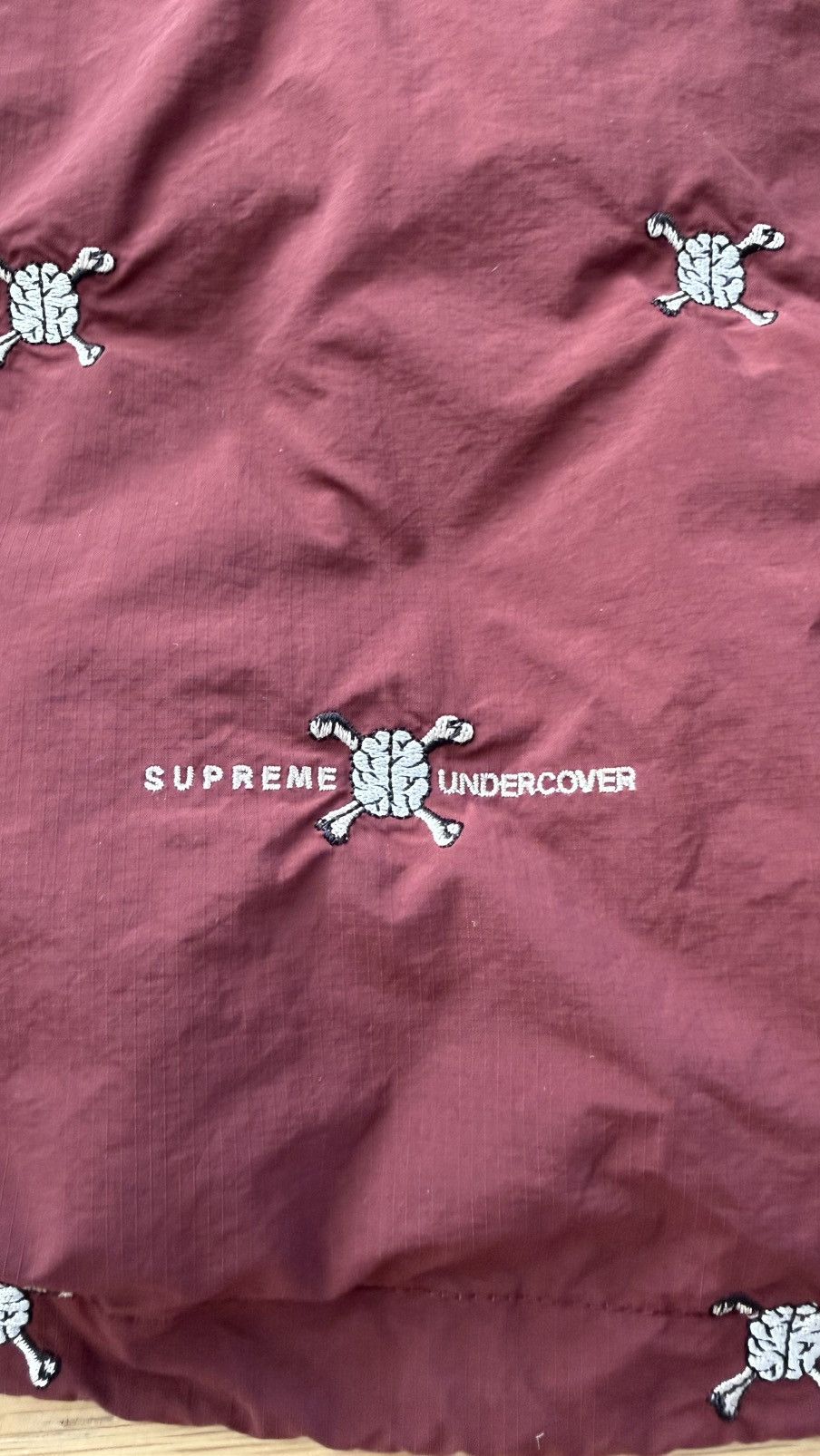 Supreme × Undercover Supreme Undercover Track Jacket Burgundy 2023 Size US S / EU 44-46 / 1 - 7 Thumbnail