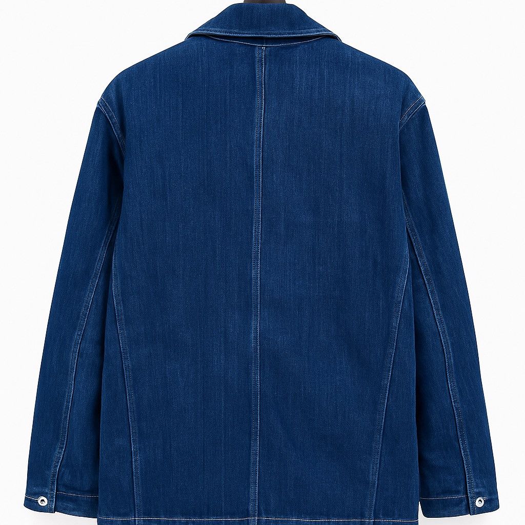 Japanese Brand Billy Stone’s Vintage Workwear Denim Jacket – Indigo Blue Size US XL / EU 56 / 4 - 2 Thumbnail