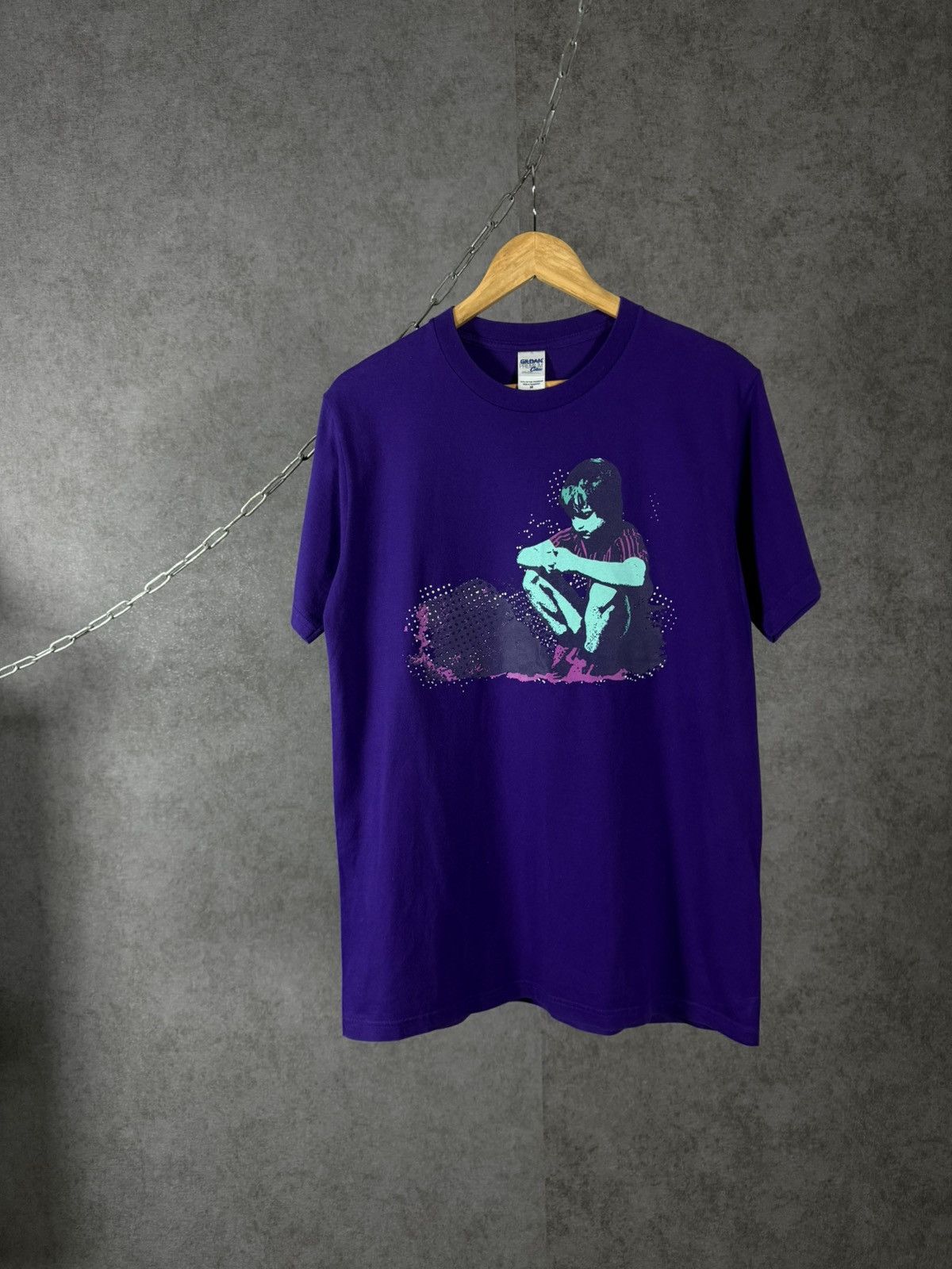 The Wonder Stuff rock band overprinted tee