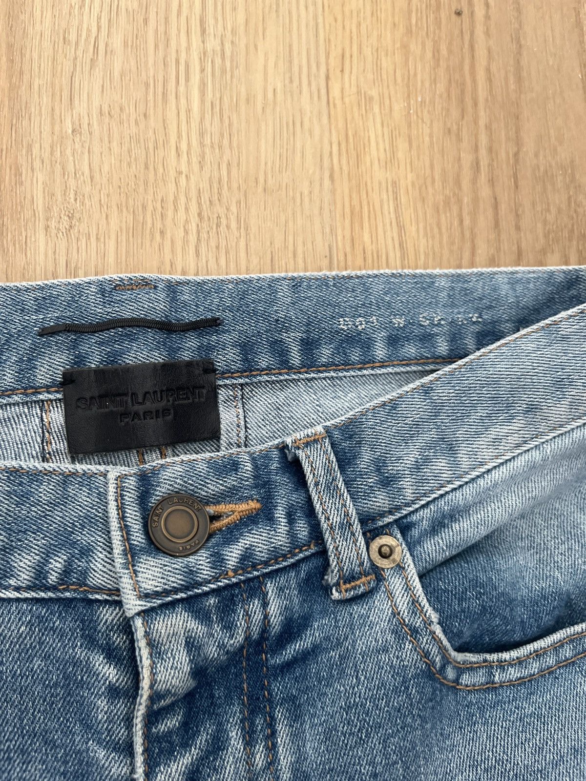 Saint Laurent Paris Saint Laurent SS16 D01 Hedi Slimane Era Size US 26 / EU 42 - 2 Thumbnail