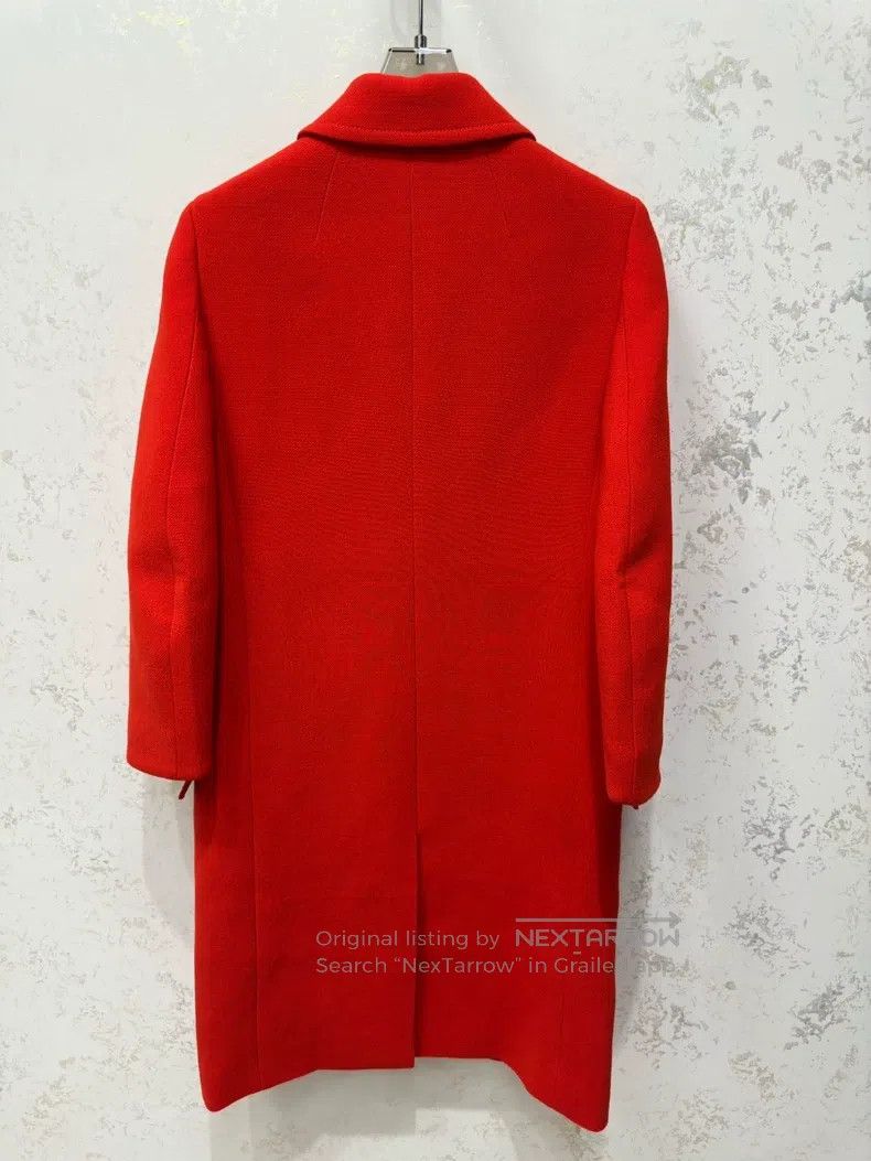 Dior Dior Red coat Size XXS / US 00 / IT 34 - 2 Thumbnail