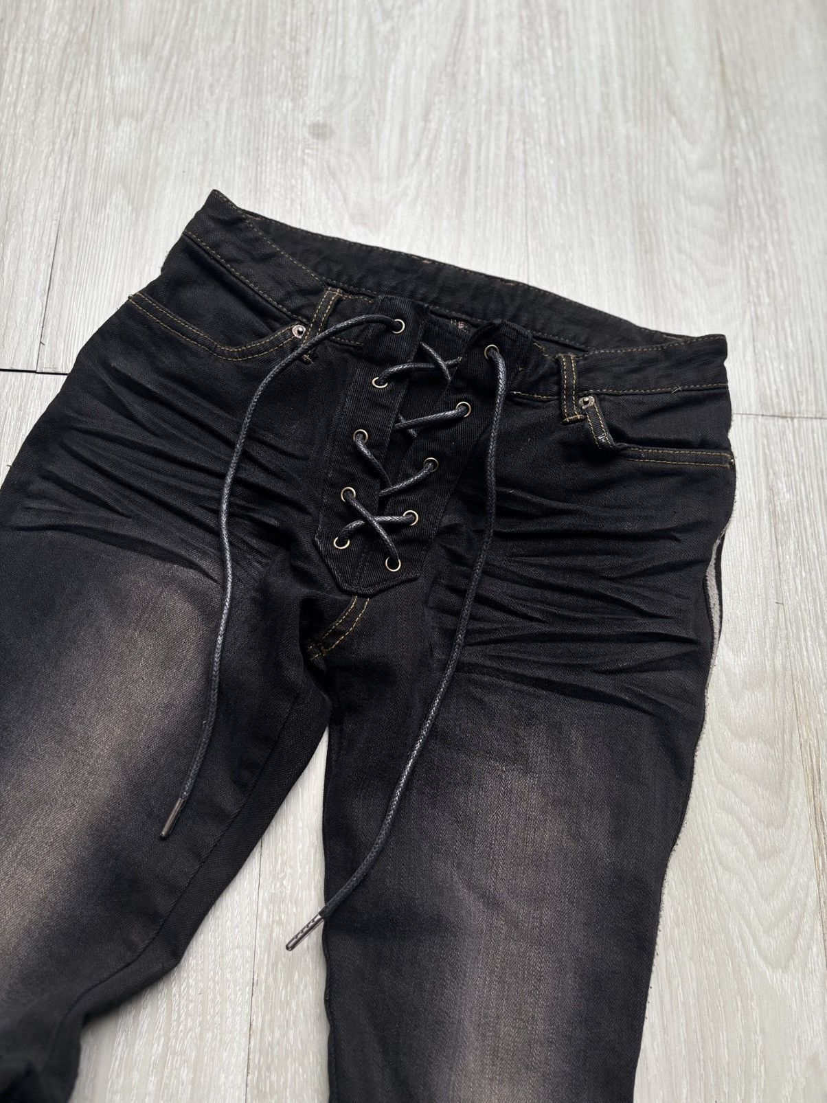 Japanese Brand JOHNPIONIR flared jeans Size US 26 / EU 42 - 2 Thumbnail