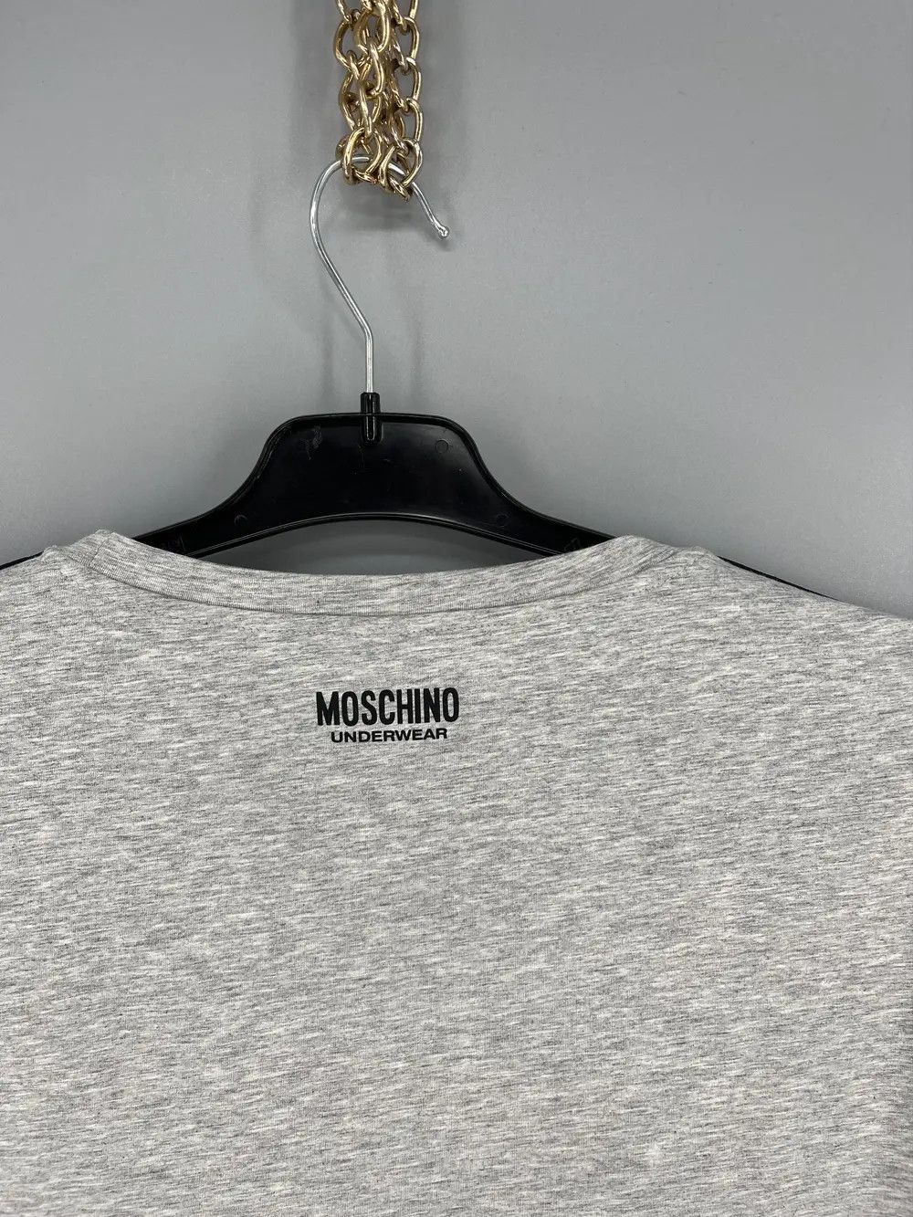 Designer Vintage Y2K Moschino Blank Tee Shirt Mini logo luxury SizeXL Size US L / EU 52-54 / 3 - 11 Thumbnail