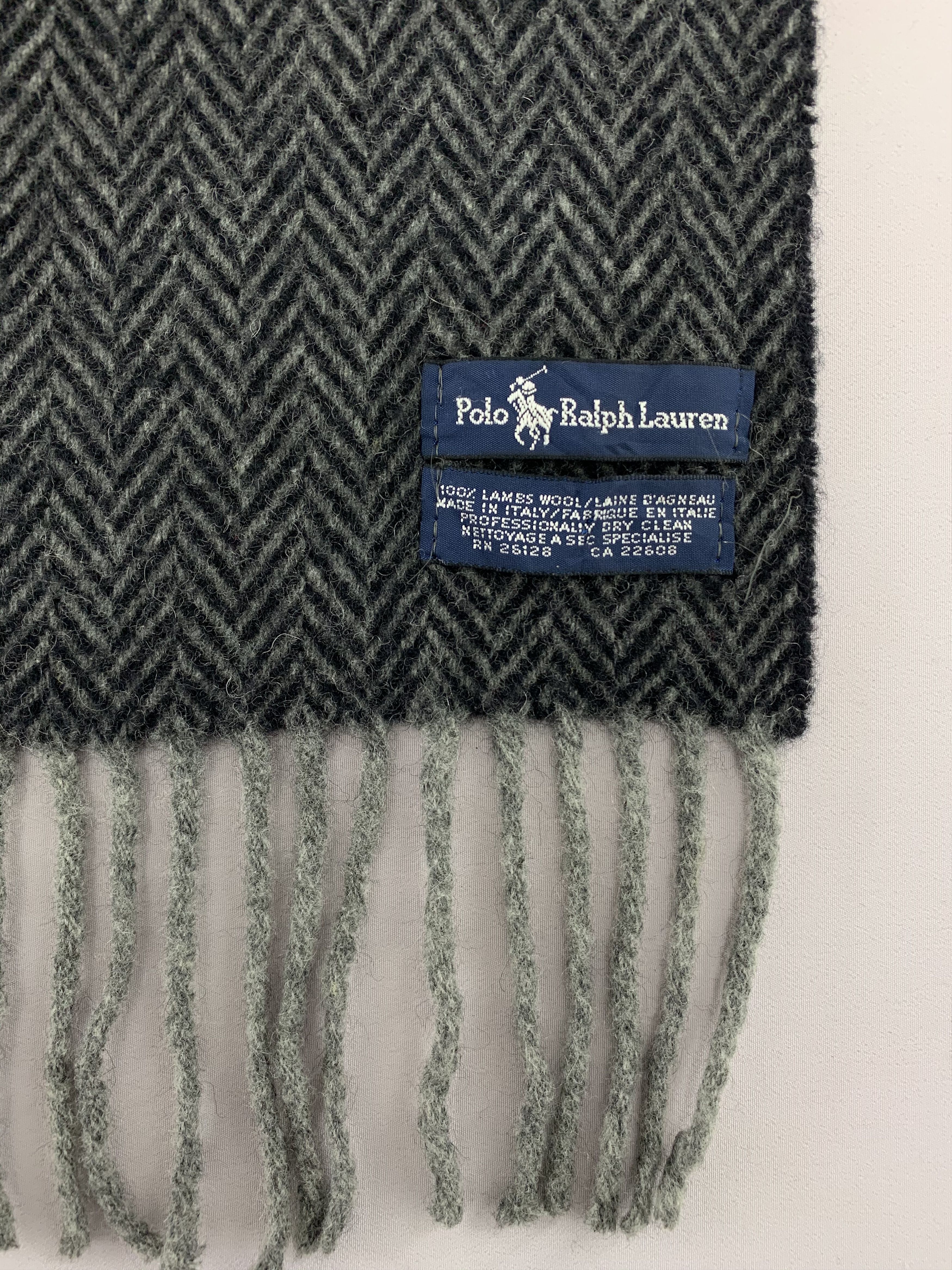 Polo Ralph Lauren Polo Ralph Lauren Scarf Wool Muffler Neck Wrap BL4202 Size ONE SIZE - 5 Thumbnail
